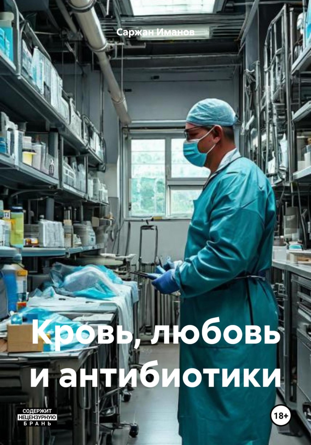 Обложка книги «Кровь, любовь и антибиотики»