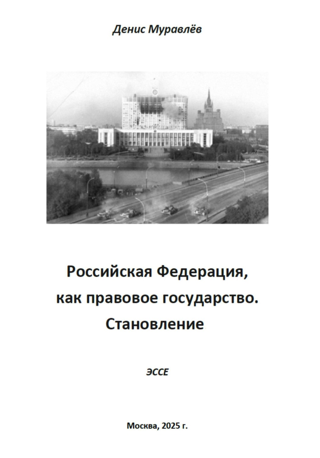 Обложка книги «Российская Федерация, как правовое государство. Становление»
