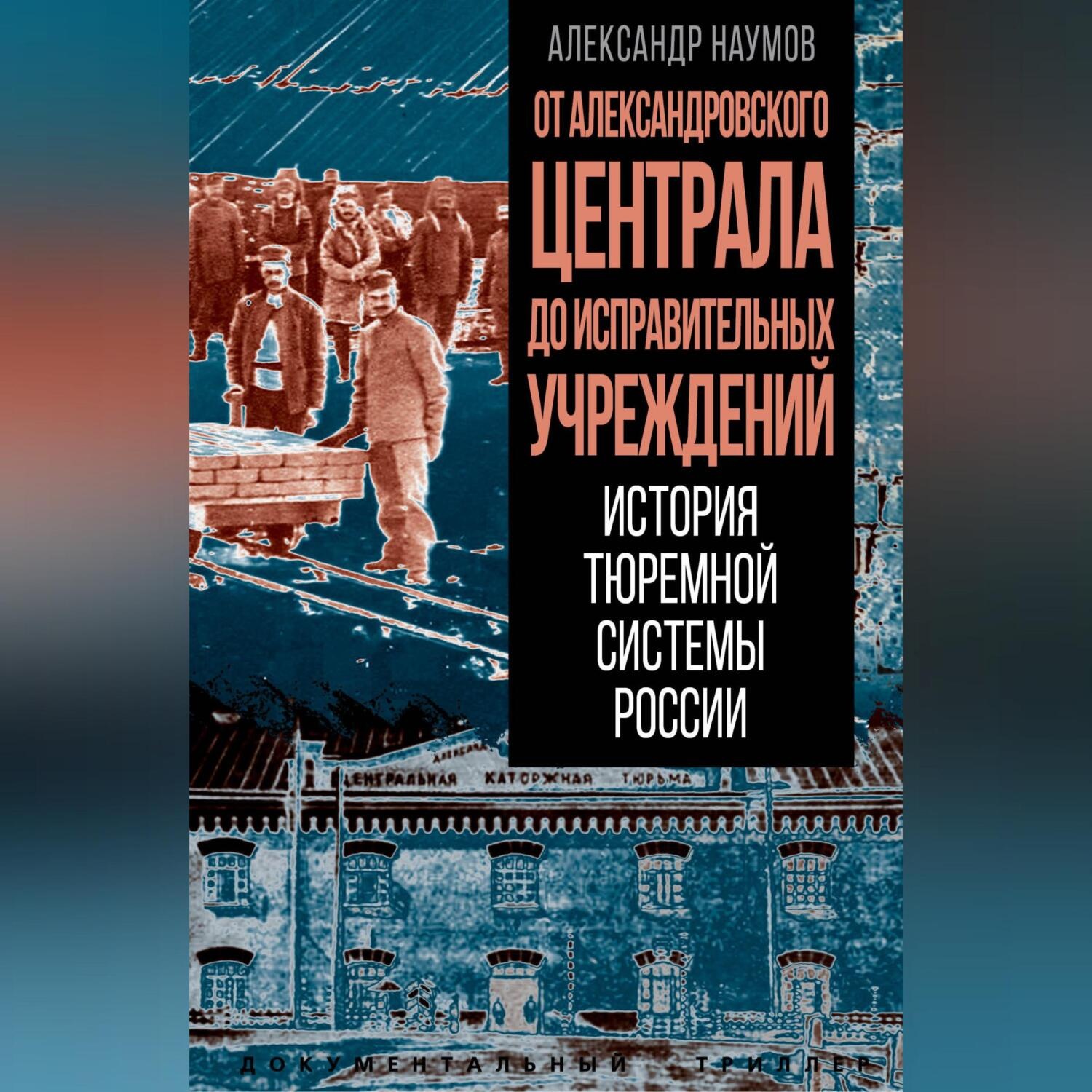 Обложка книги «От Александровского централа до исправительных учреждений. История тюремной системы России»