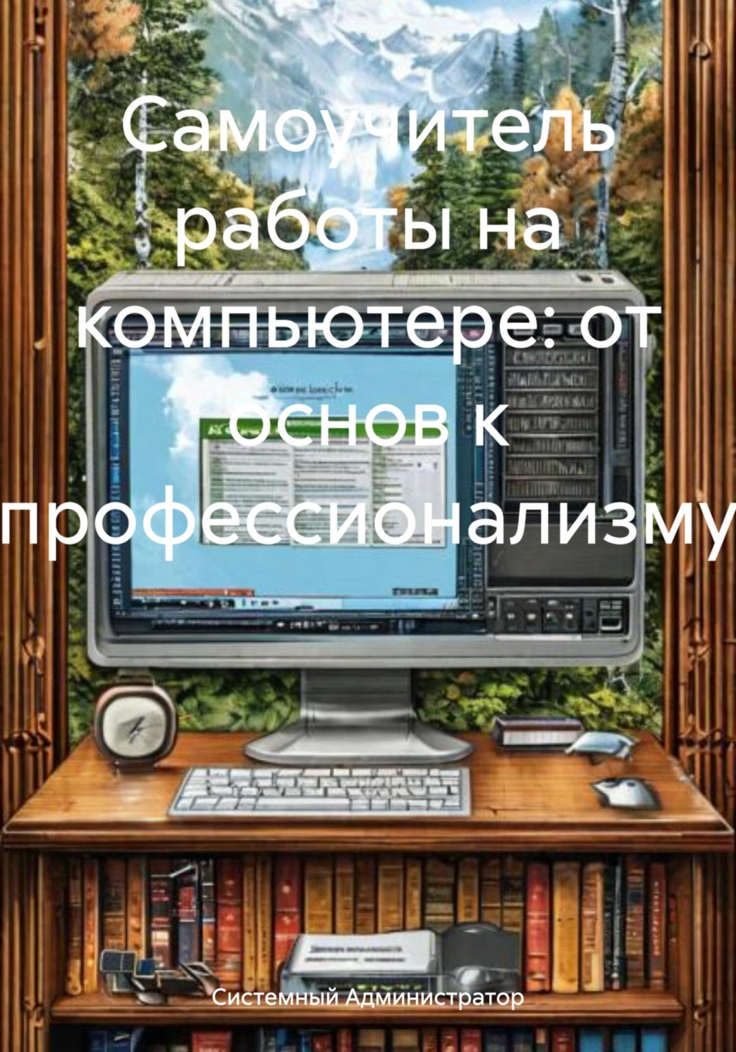 Обложка книги «Самоучитель работы на компьютере: от основ к профессионализму»
