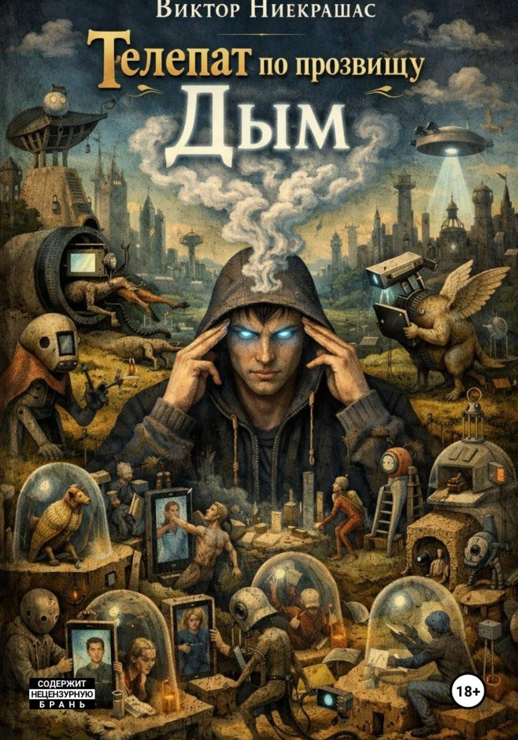 Обложка книги «Телепат по прозвищу "Дым"»