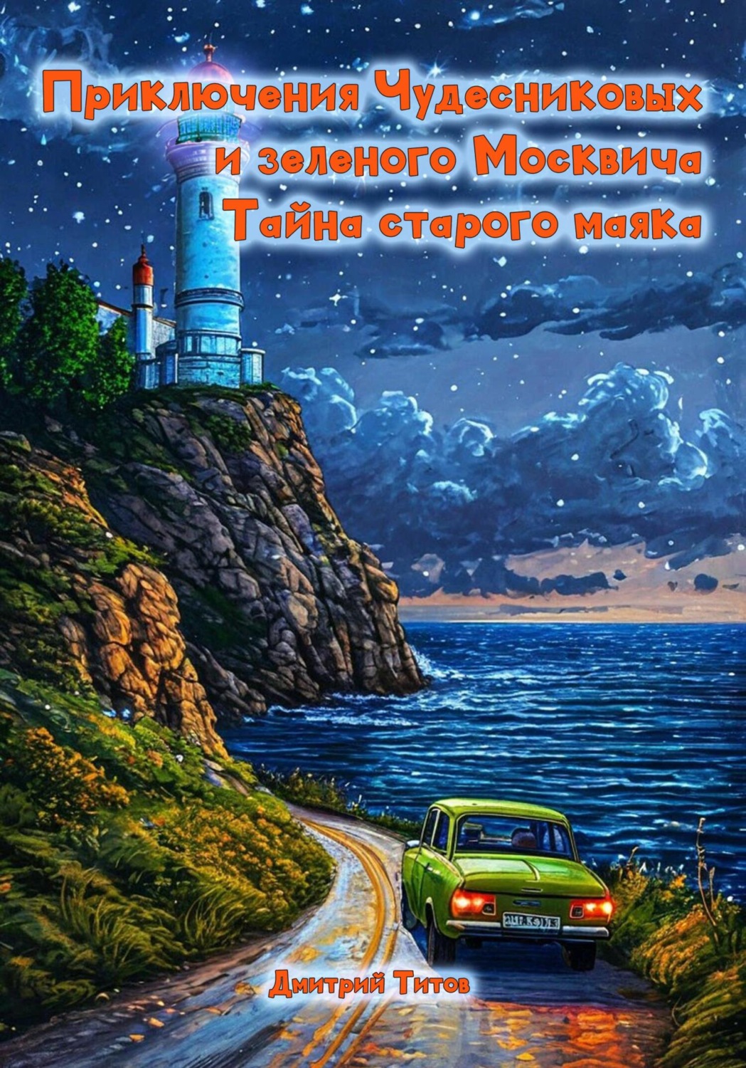 Обложка книги «Приключения Чудесниковых и зеленого Москвича. Тайна старого маяка»