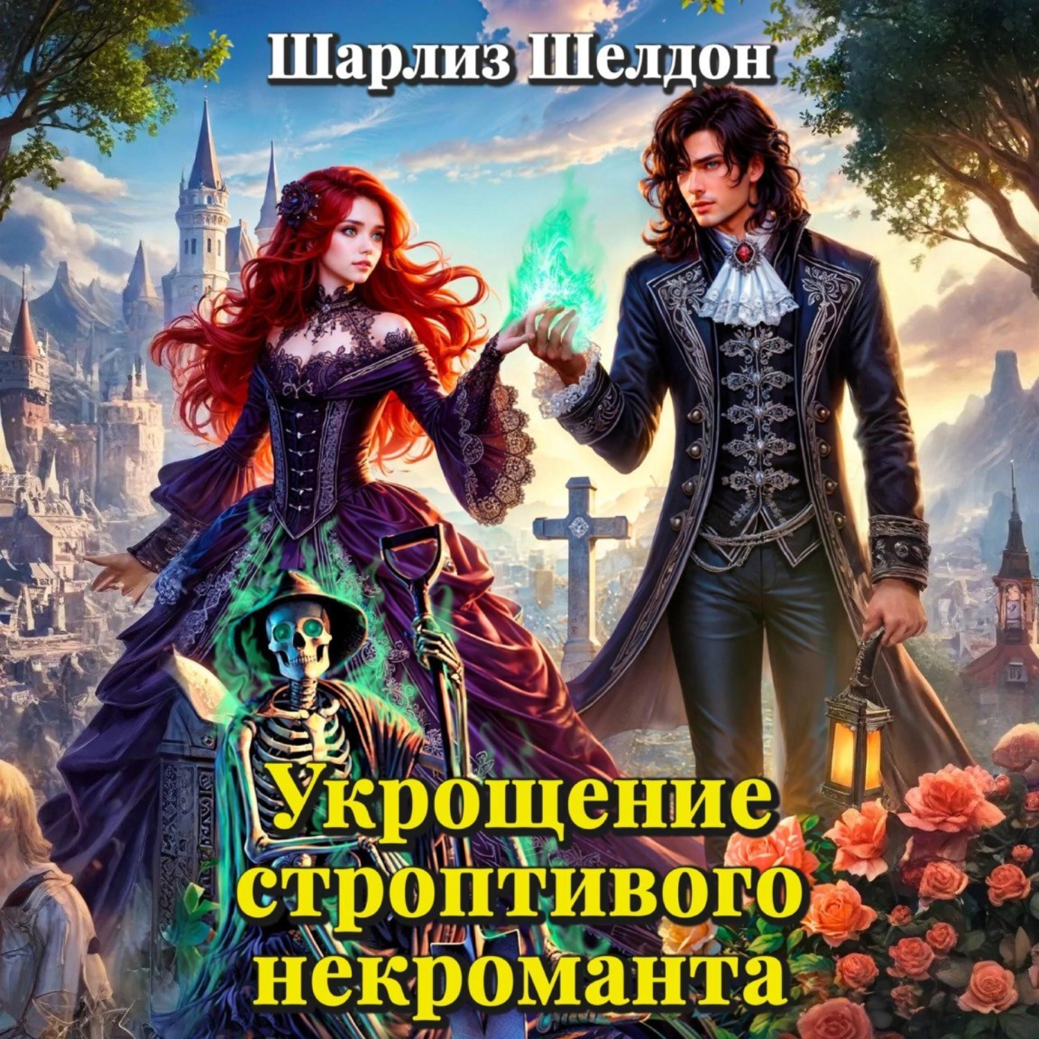 Обложка книги «Укрощение строптивого некроманта»
