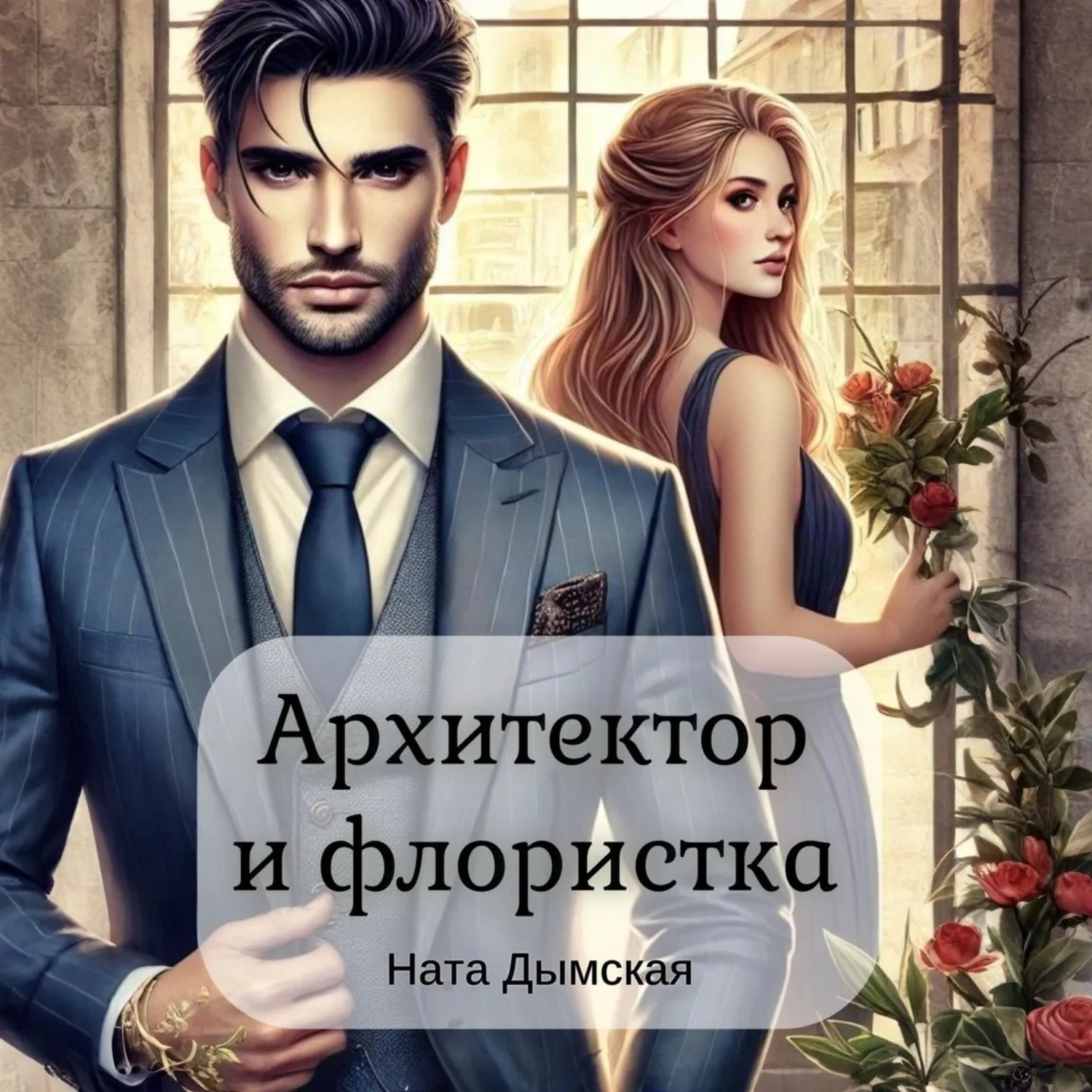 Обложка книги «Архитектор и флористка»