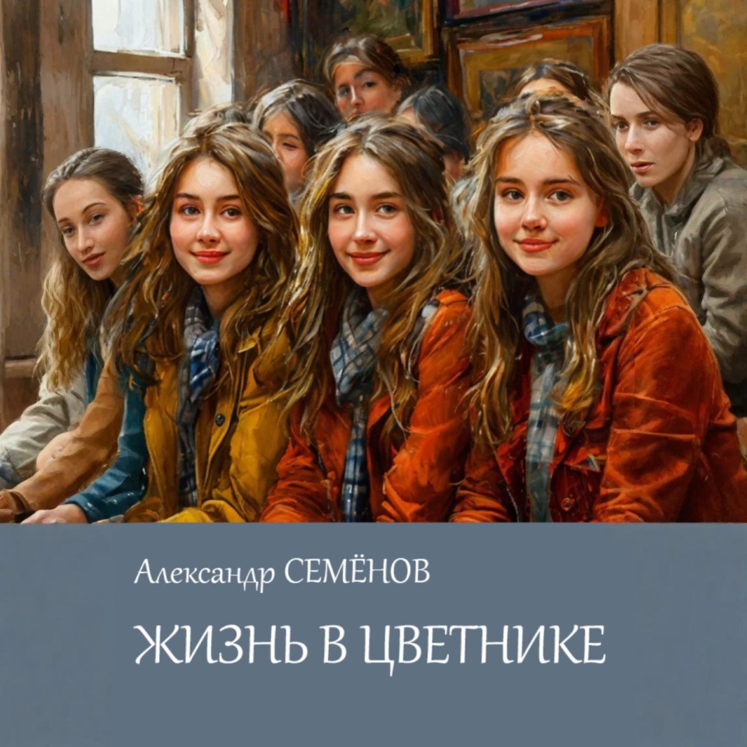 Обложка книги «Жизнь в цветнике»