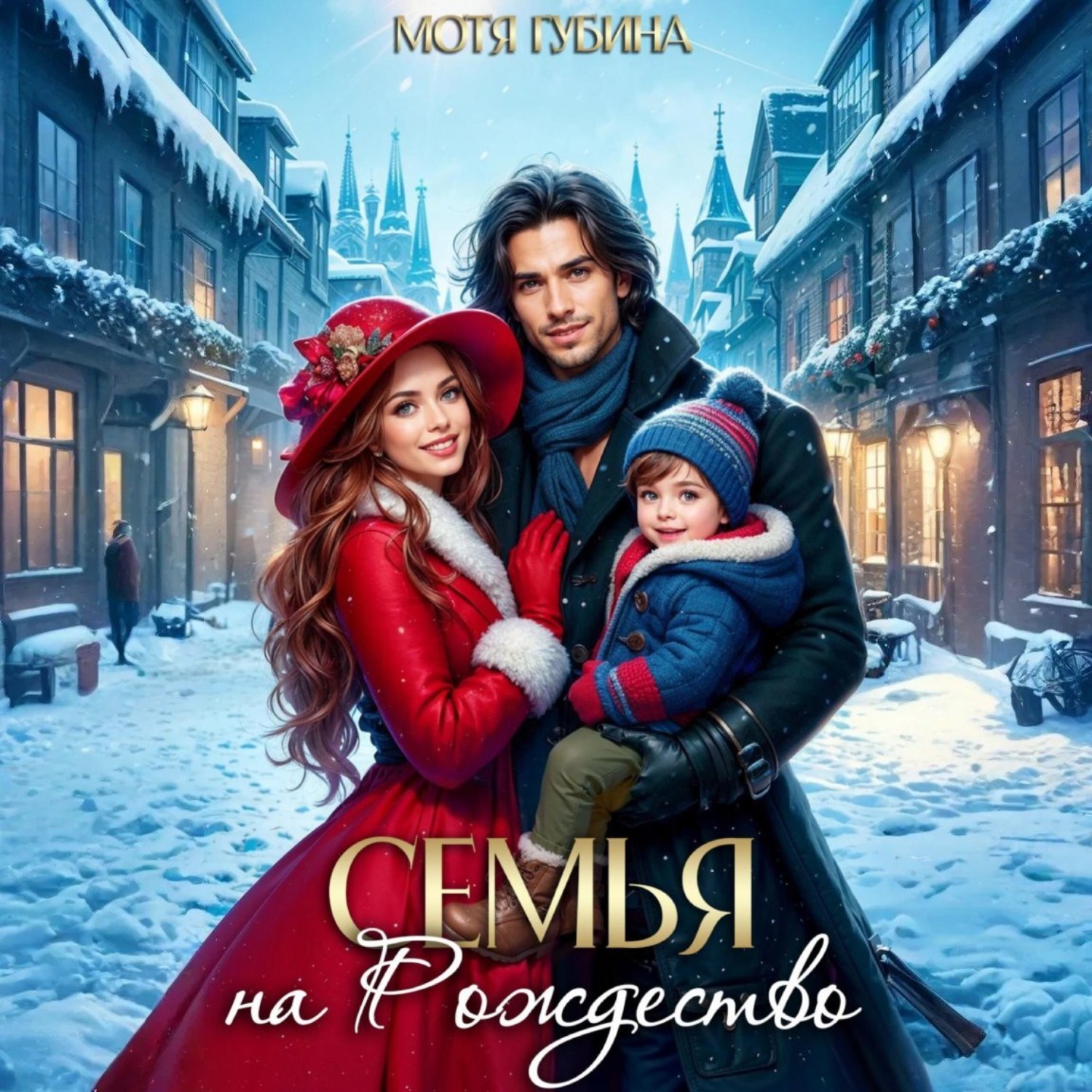 Обложка книги «Семья на Рождество»