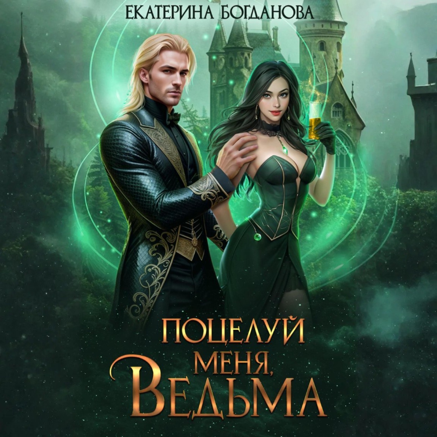 Обложка книги «Поцелуй меня, ведьма»