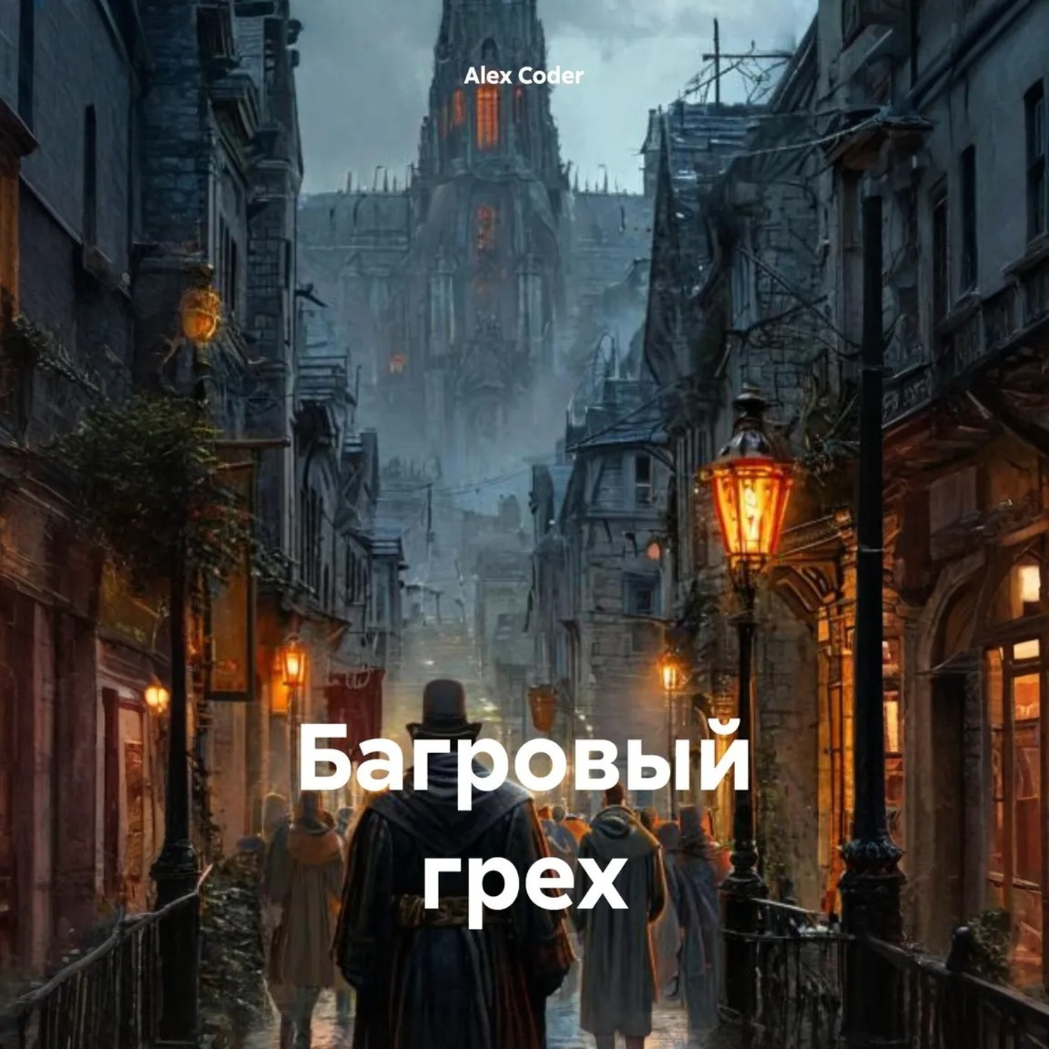Обложка книги «Багровый грех»