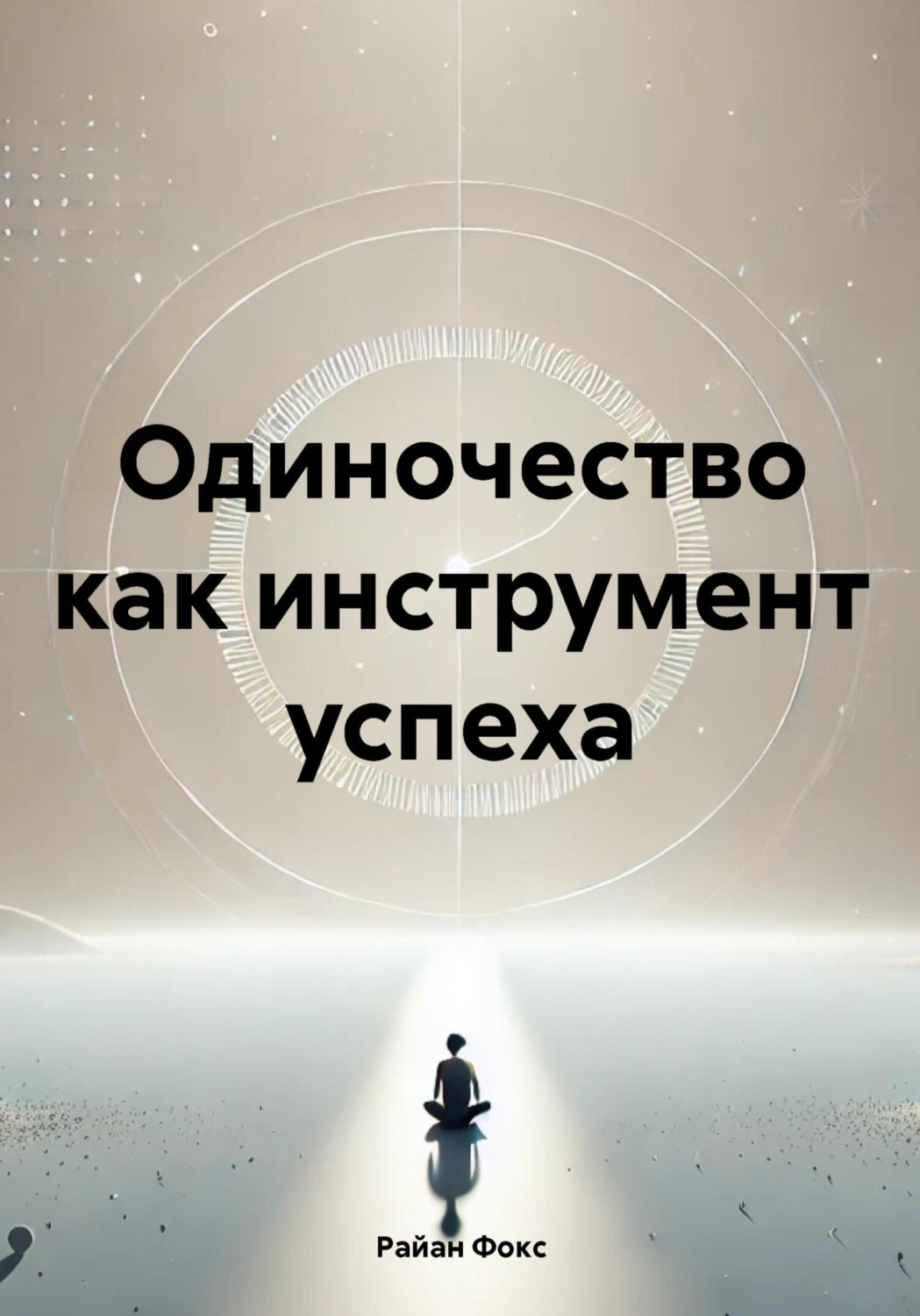 Обложка книги «Одиночество как инструмент успеха»