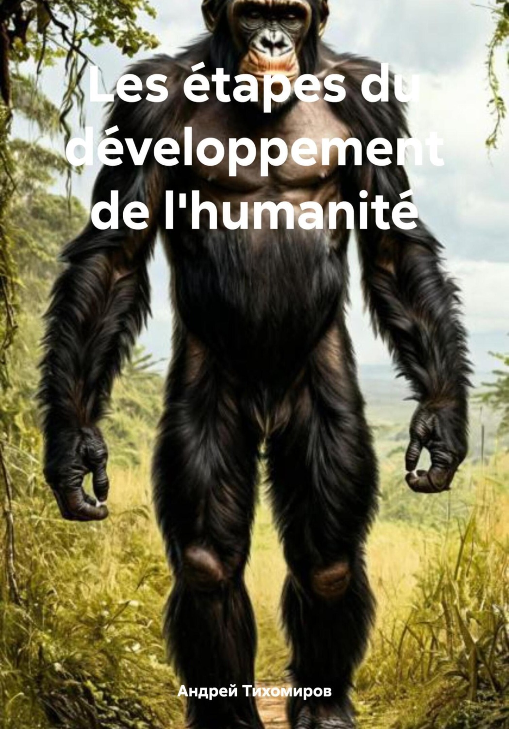 Обложка книги «Les étapes du développement de l'humanité»