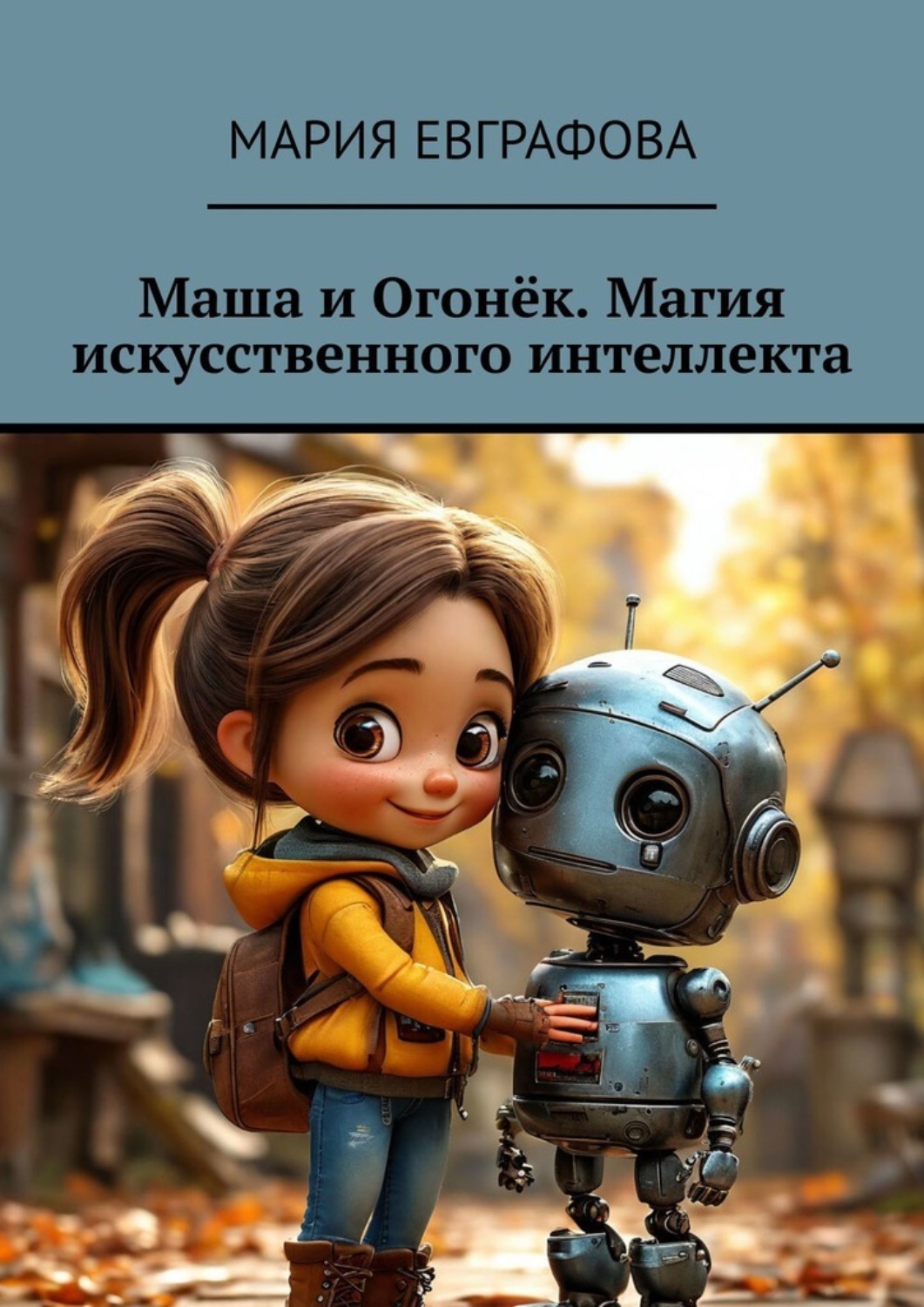 Обложка книги «Маша и Огонёк. Магия искусственного интеллекта»