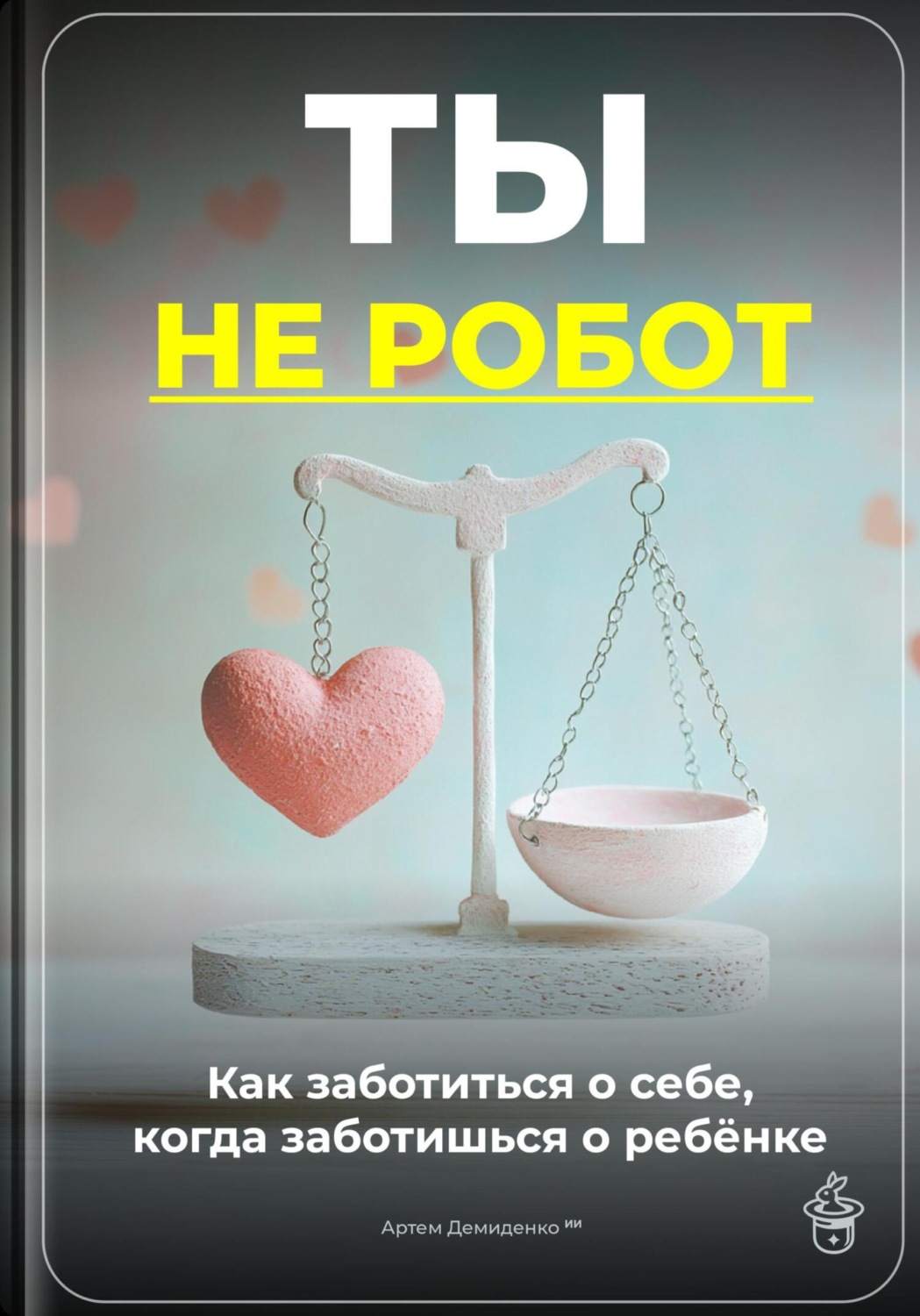Обложка книги «Ты не робот: Как заботиться о себе, когда заботишься о ребёнке»