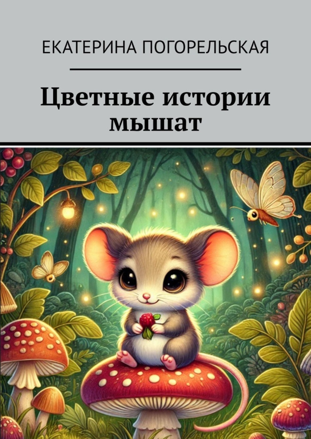 Обложка книги «Цветные истории мышат»