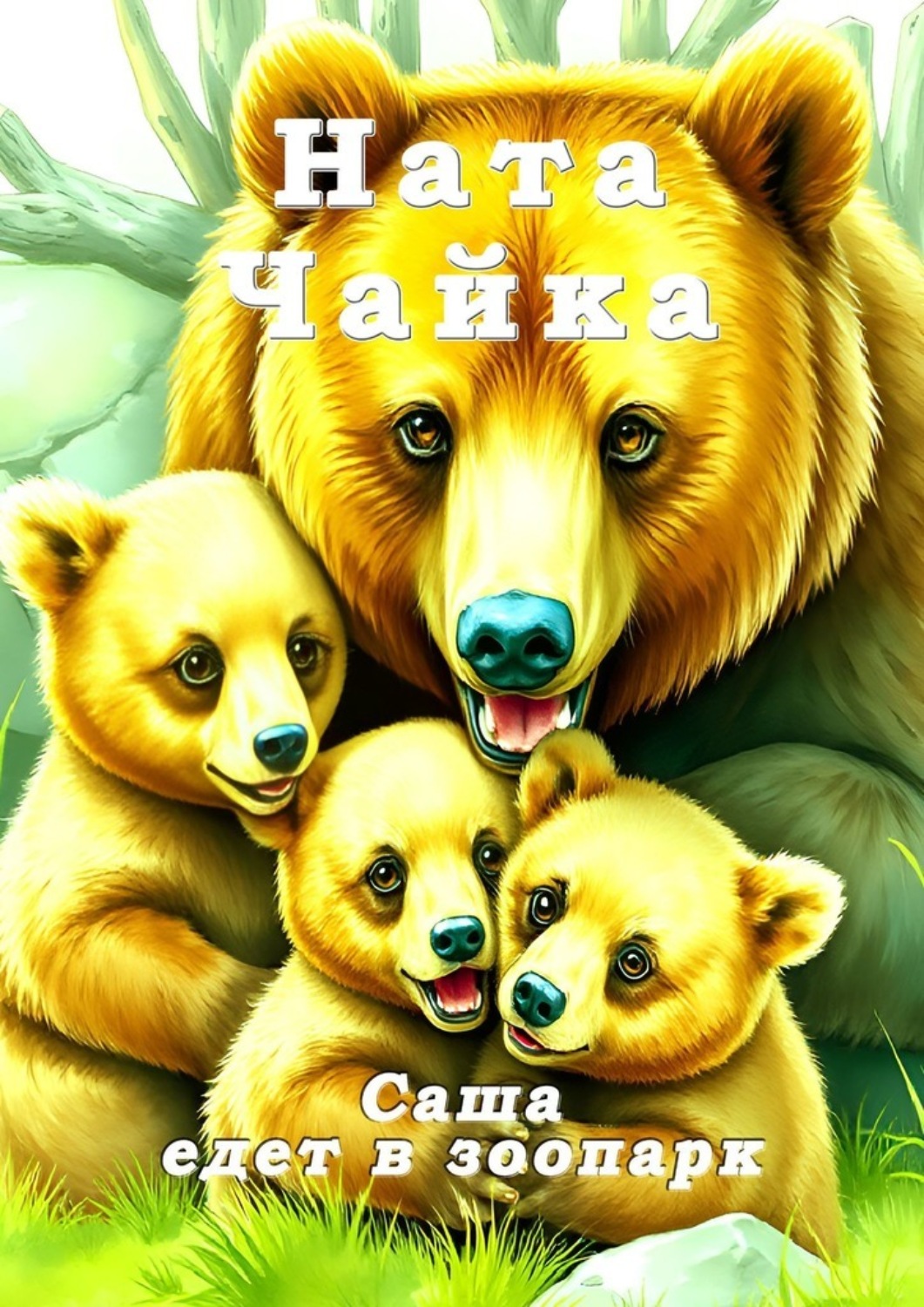 Обложка книги «Саша едет в зоопарк»