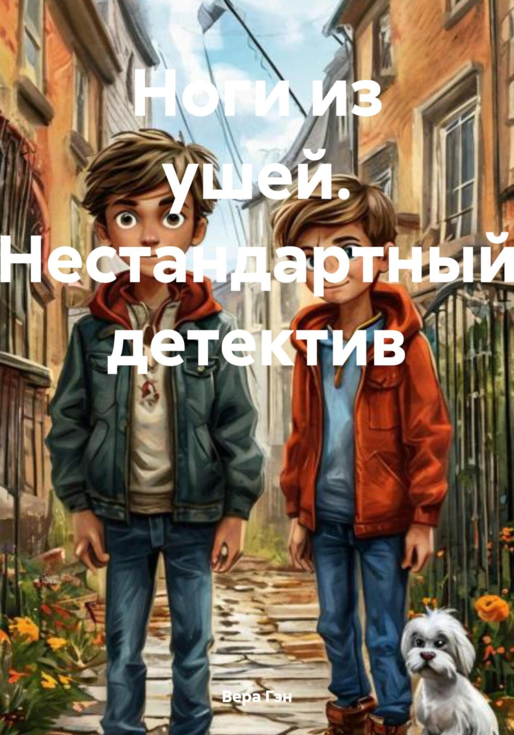 Обложка книги «Ноги из ушей. Нестандартный детектив»