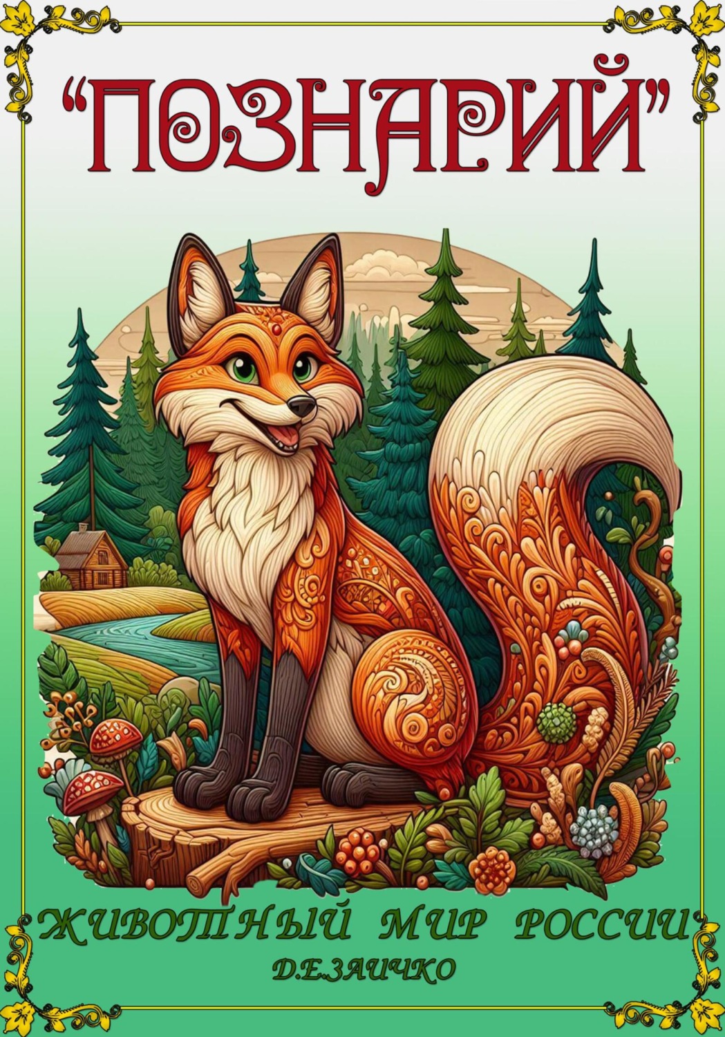 Обложка книги ««Познарий». Животный мир России»