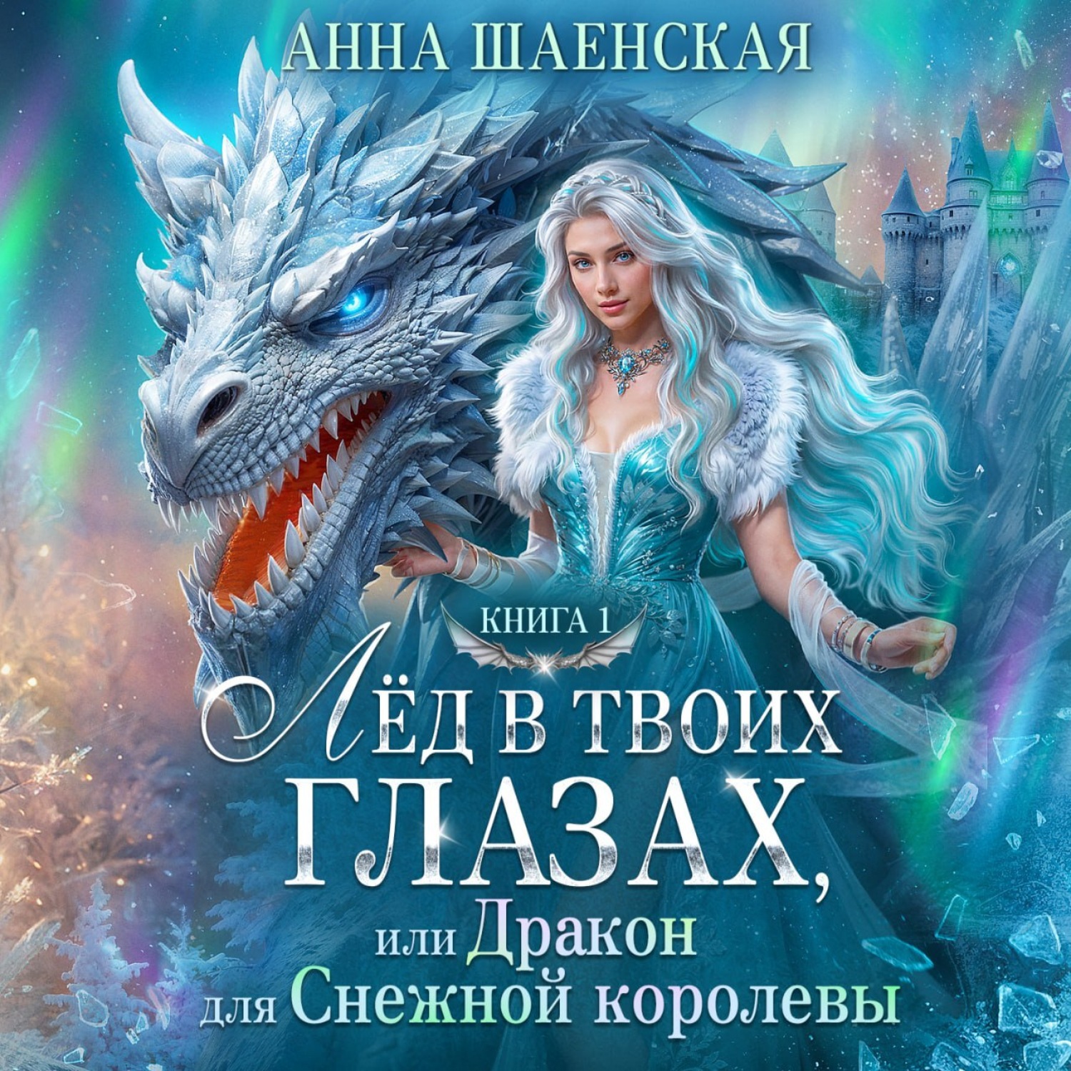 Обложка книги «Лёд в твоих глазах, или Дракон для Снежной королевы»
