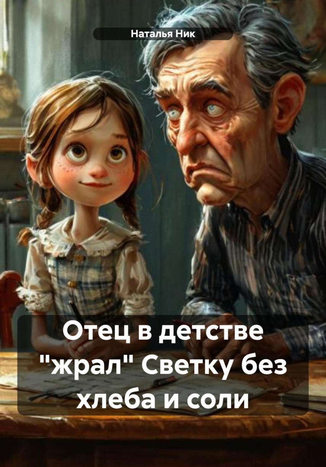 Обложка книги «Отец в детстве «жрал» Светку без хлеба и соли»