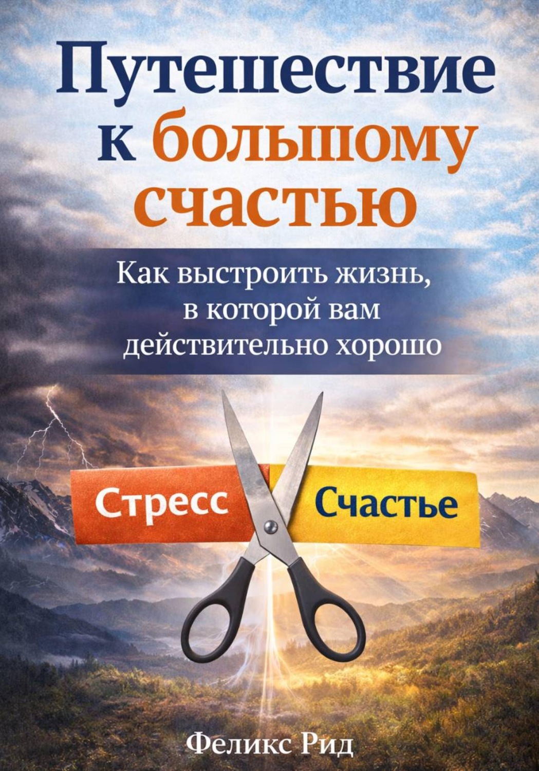 Обложка книги «Путешествие к большому счастью. Как выстроить жизнь, в которой вам действительно хорошо»