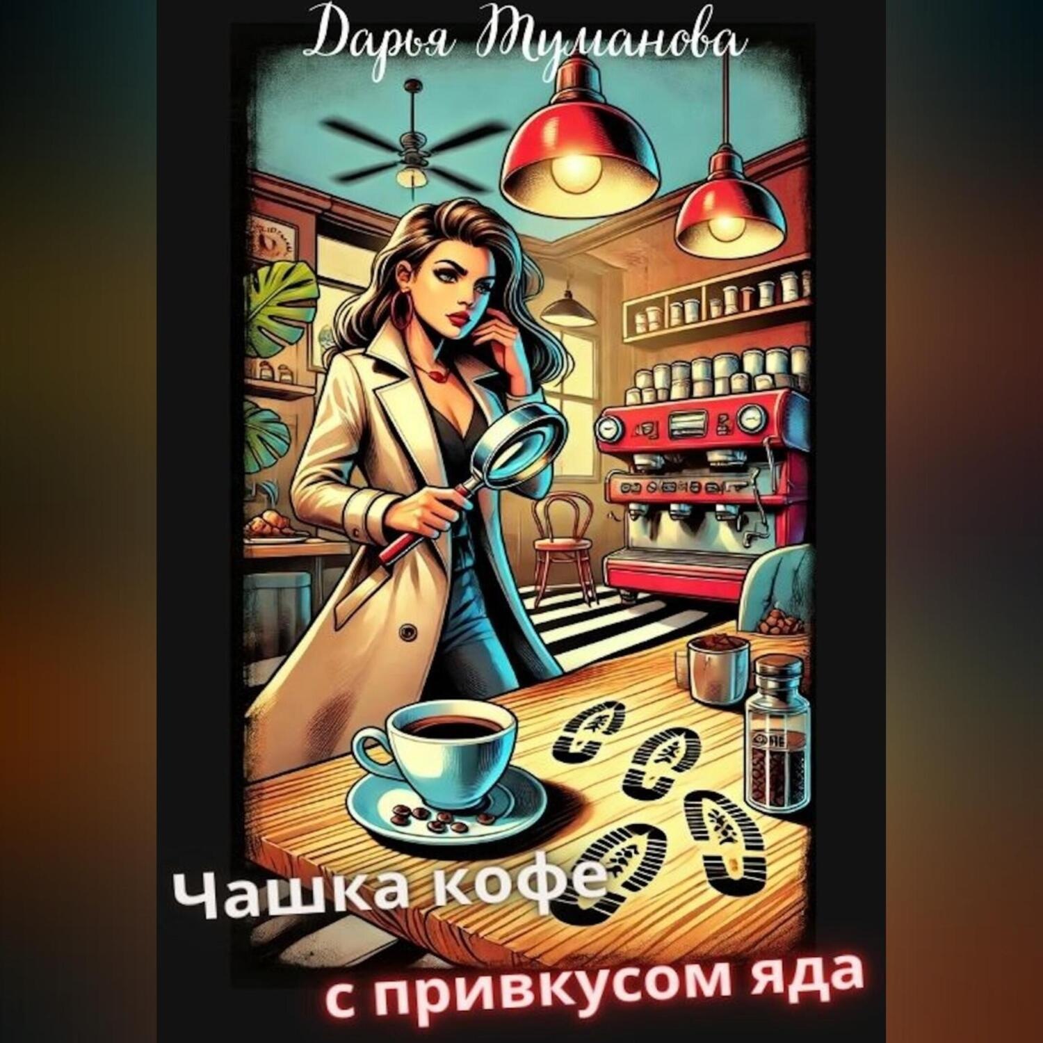 Обложка книги «Чашка кофе с привкусом яда»