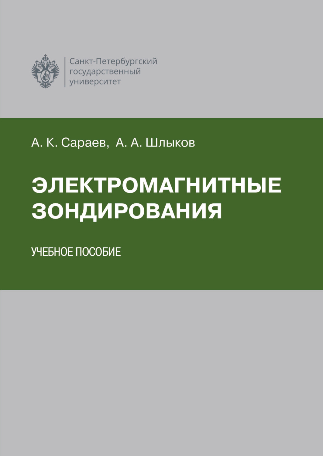 Обложка книги «Электромагнитные зондирования»