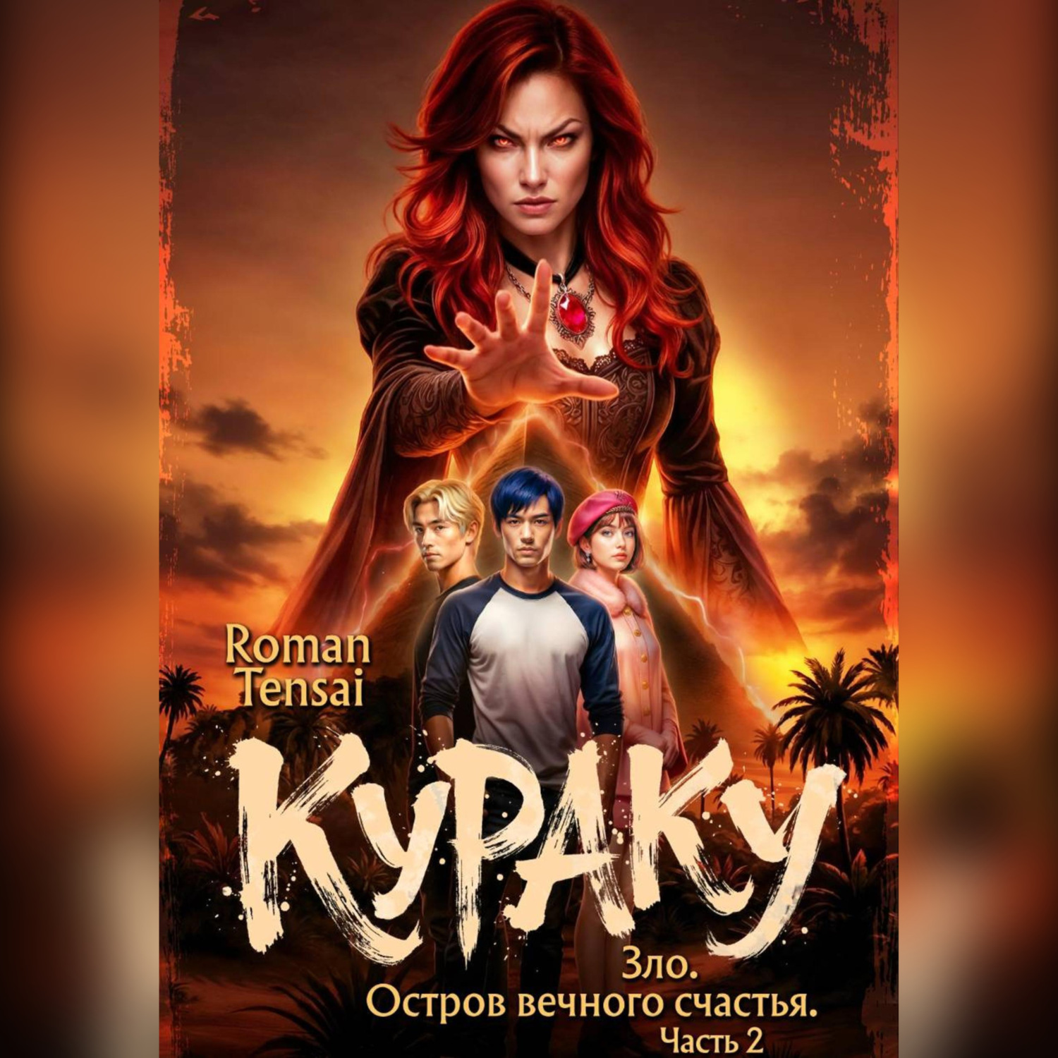 Обложка книги «Кураку. Зло. Остров вечного счастья. Часть 2»