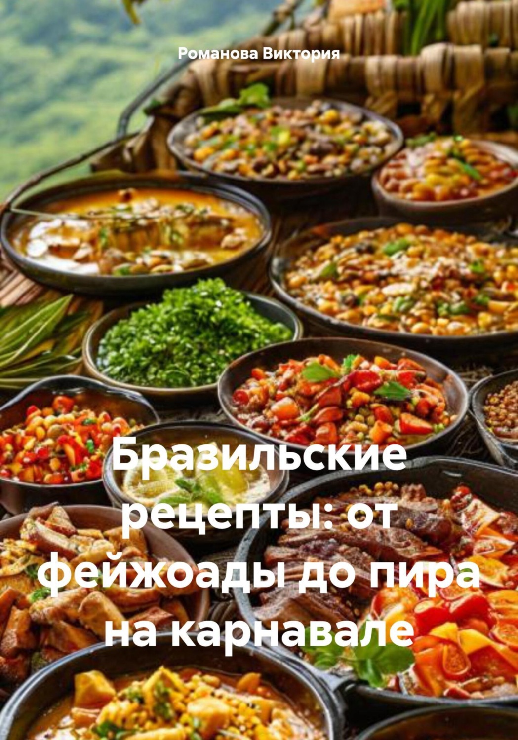 Обложка книги «Бразильские рецепты: от фейжоады до пира на карнавале»