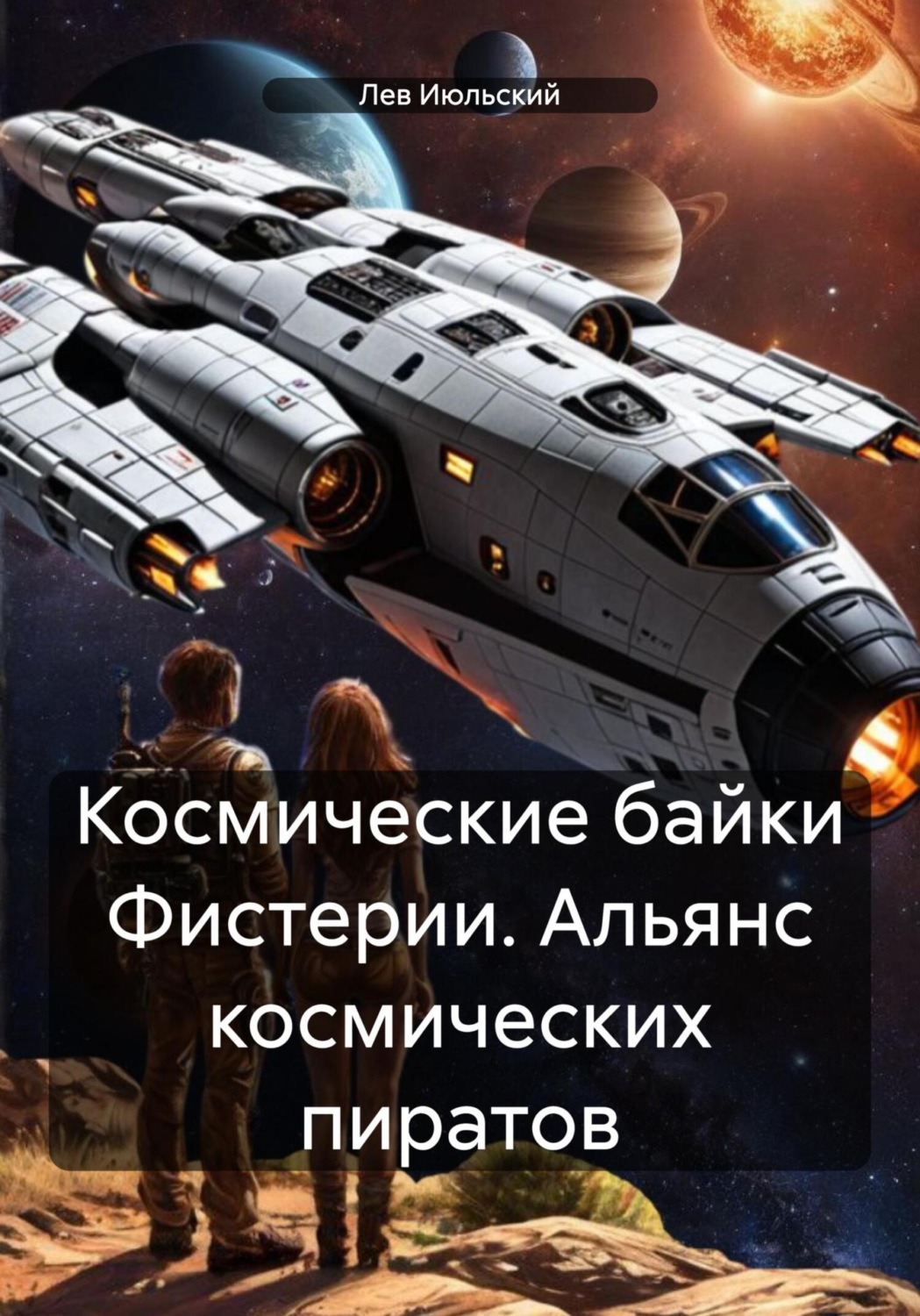 Обложка книги «Космические байки Фистерии. Альянс космических пиратов»