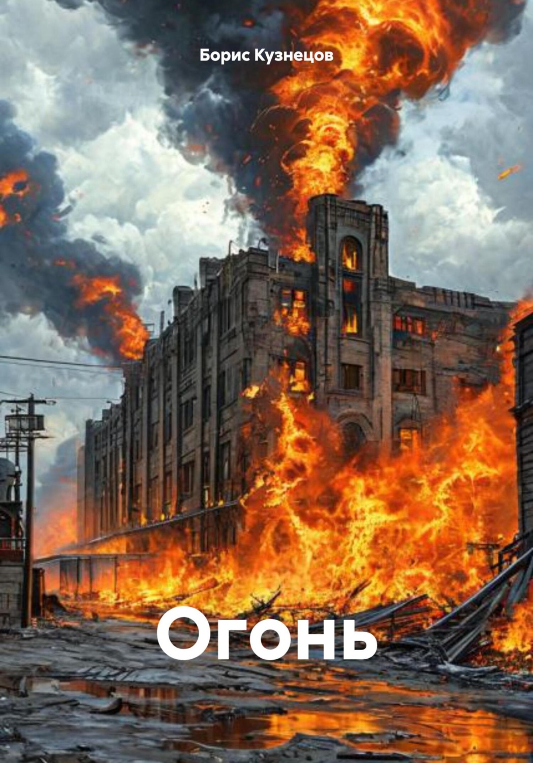 Обложка книги «Огонь»