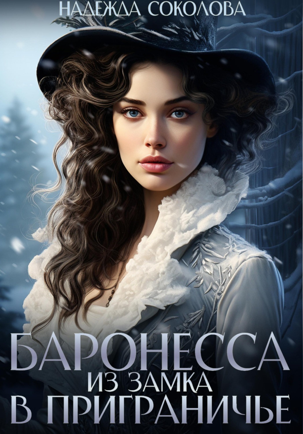 Обложка книги «Баронесса из замка в Приграничье»