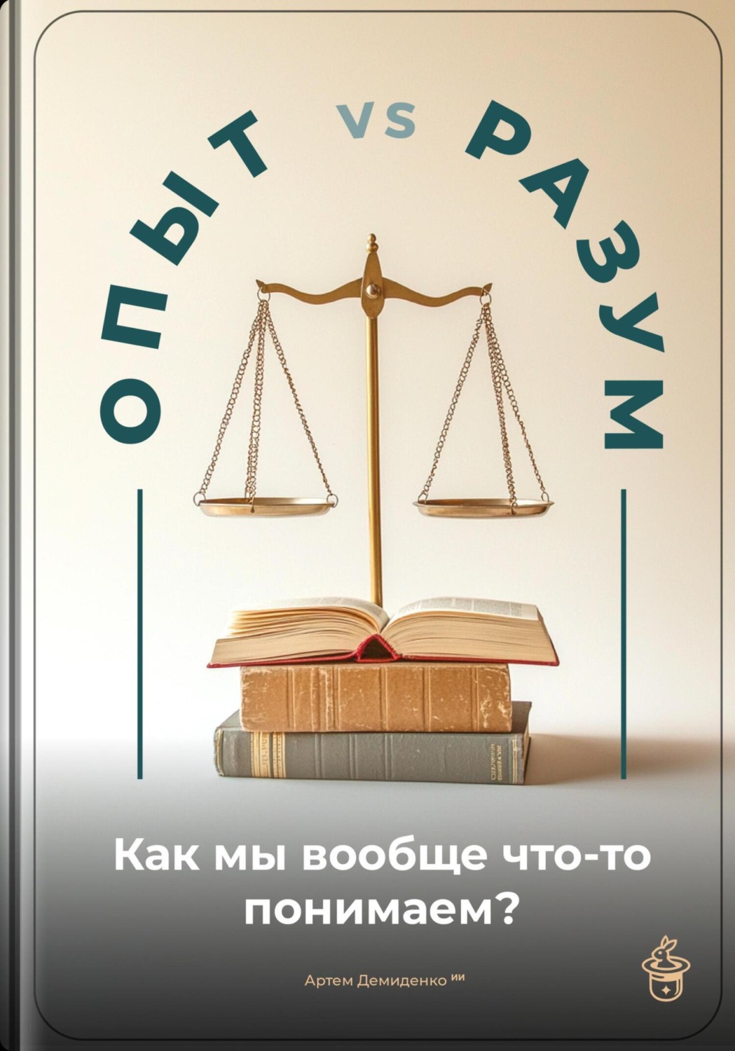 Обложка книги «Опыт vs. Разум: Как мы вообще что-то понимаем?»