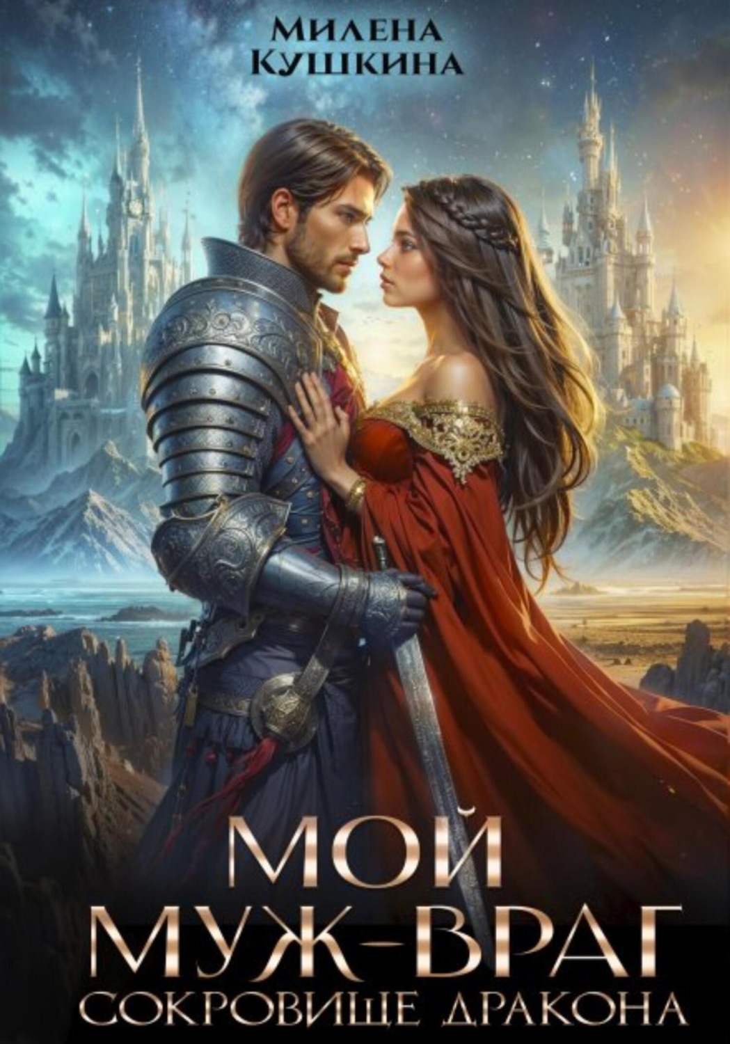 Обложка книги «Мой муж – враг. Сокровище дракона»