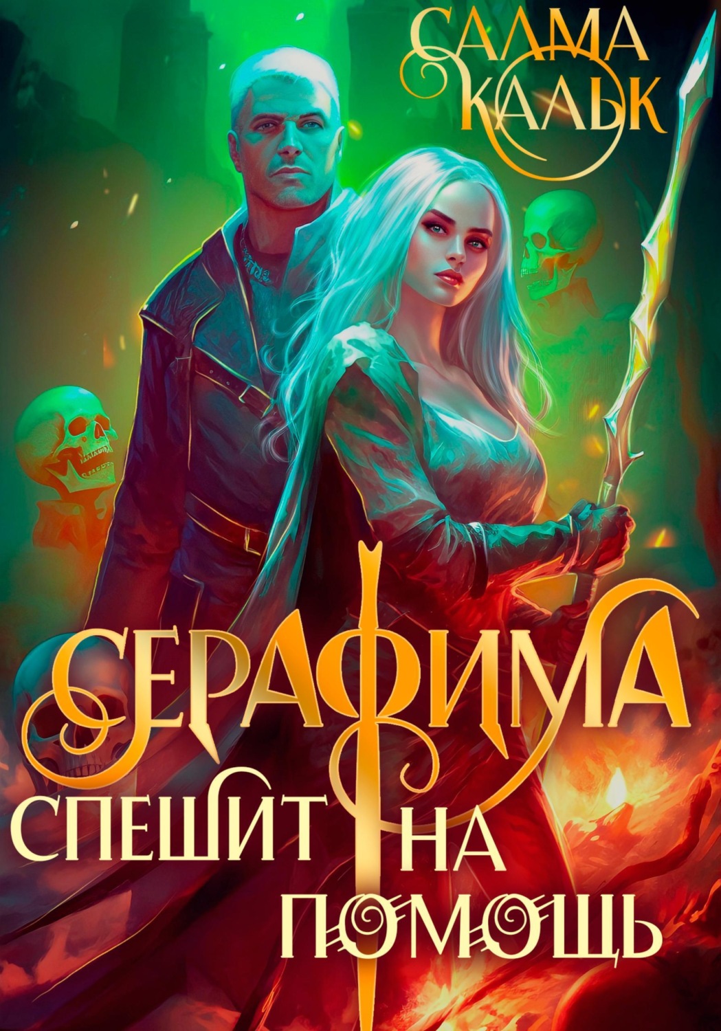 Обложка книги «Серафима спешит на помощь»