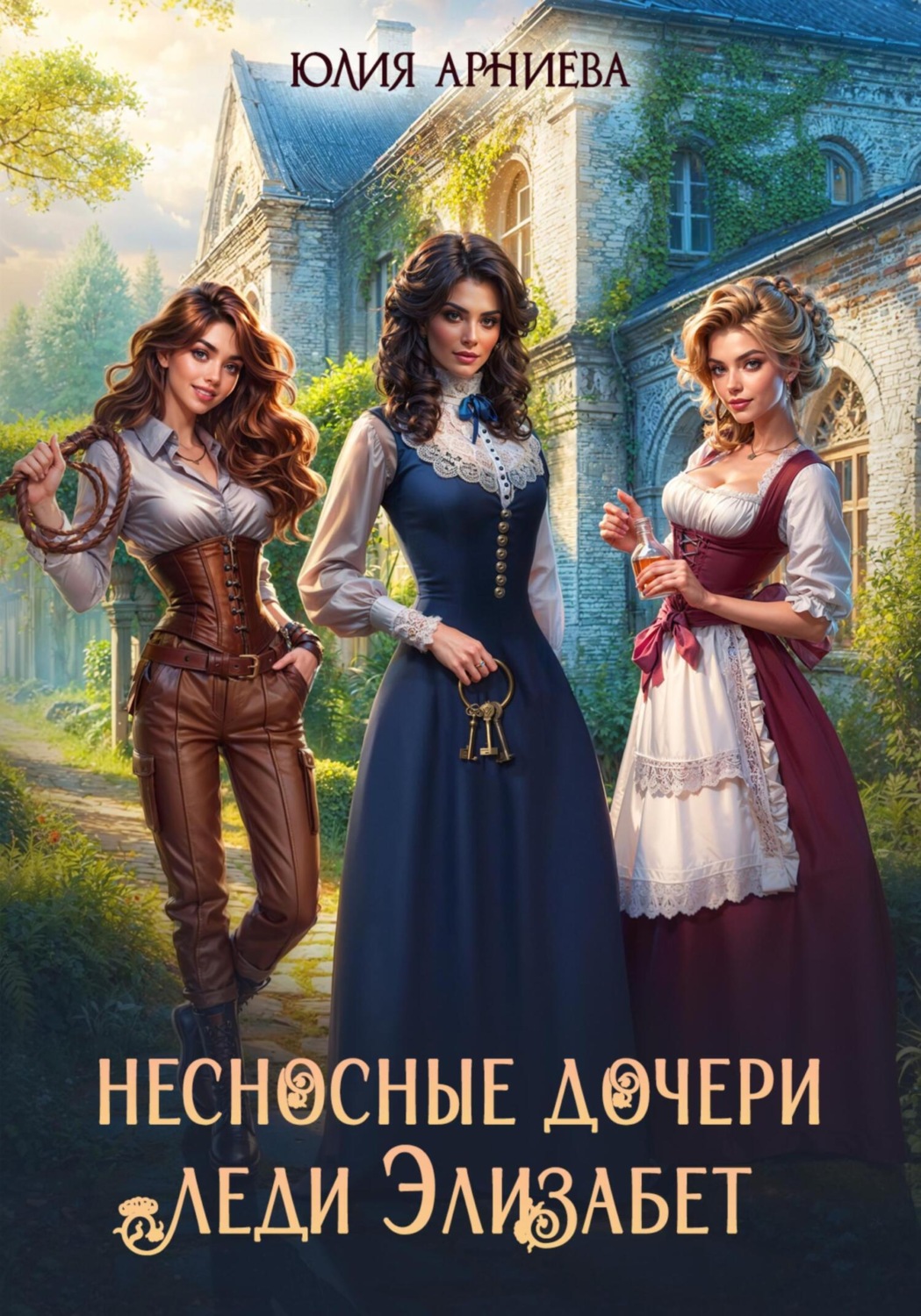 Обложка книги «Несносные дочери леди Элизабет»