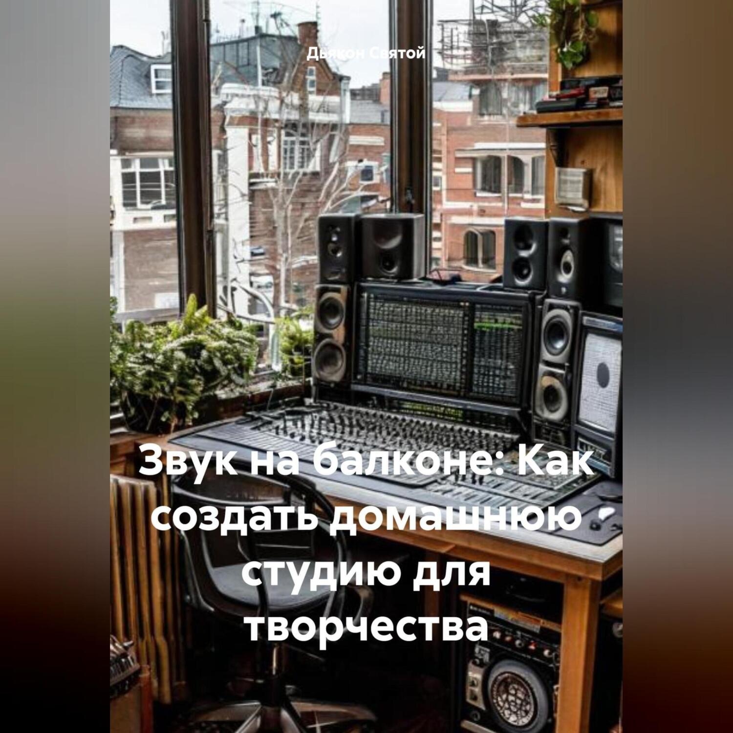 Обложка книги ««Звук на балконе: Как создать домашнюю студию для творчества»»