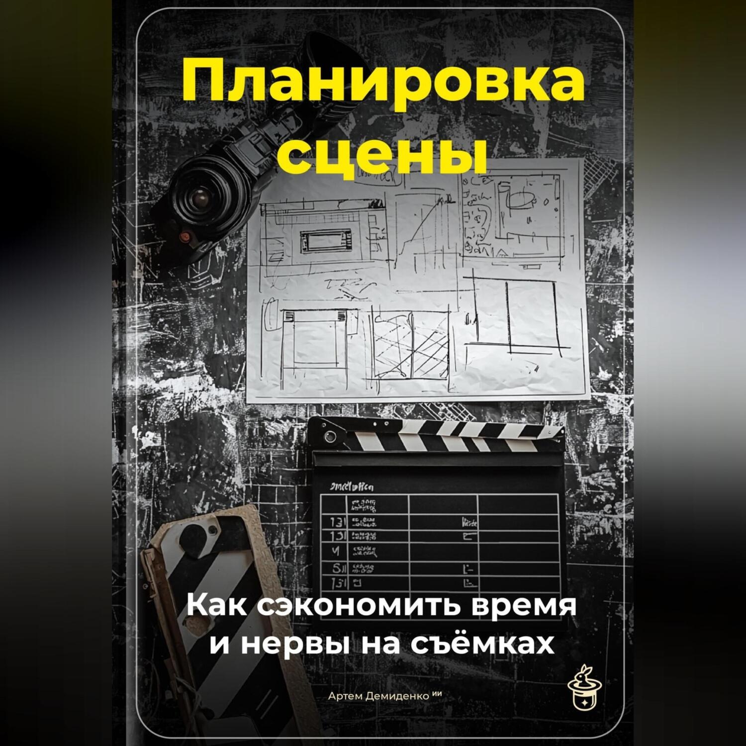 Обложка книги «Планировка сцены: Как сэкономить время и нервы на съёмках»