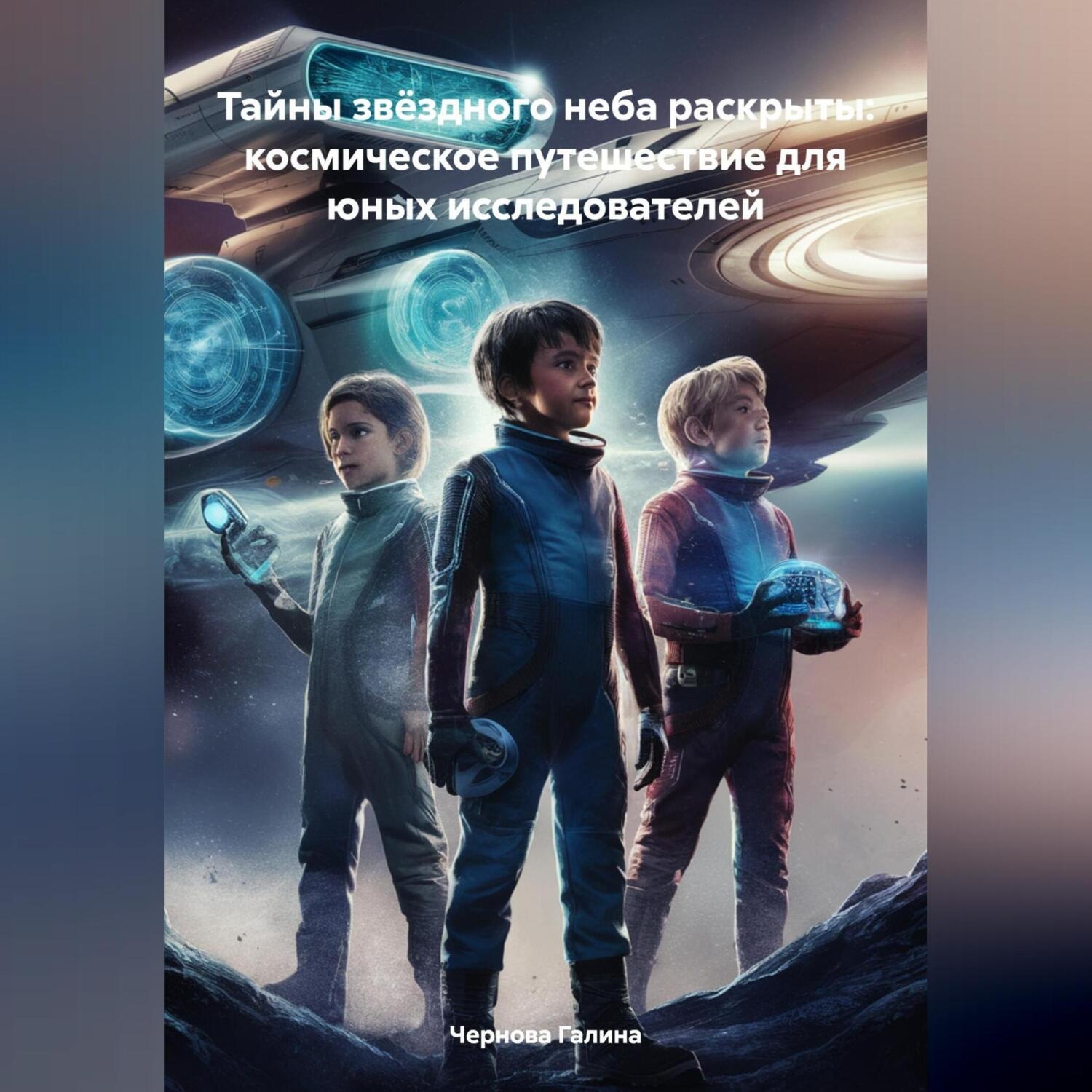 Обложка книги «Тайны звёздного неба раскрыты: космическое путешествие для юных исследователей»