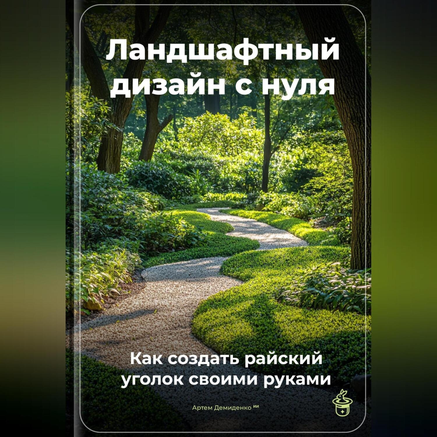 Обложка книги «Ландшафтный дизайн с нуля: Как создать райский уголок своими руками»