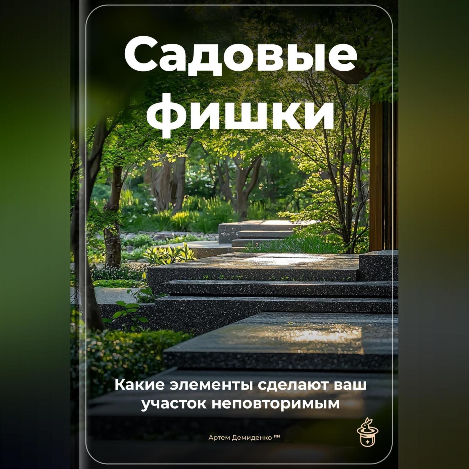 Обложка книги «Садовые фишки: Какие элементы сделают ваш участок неповторимым»