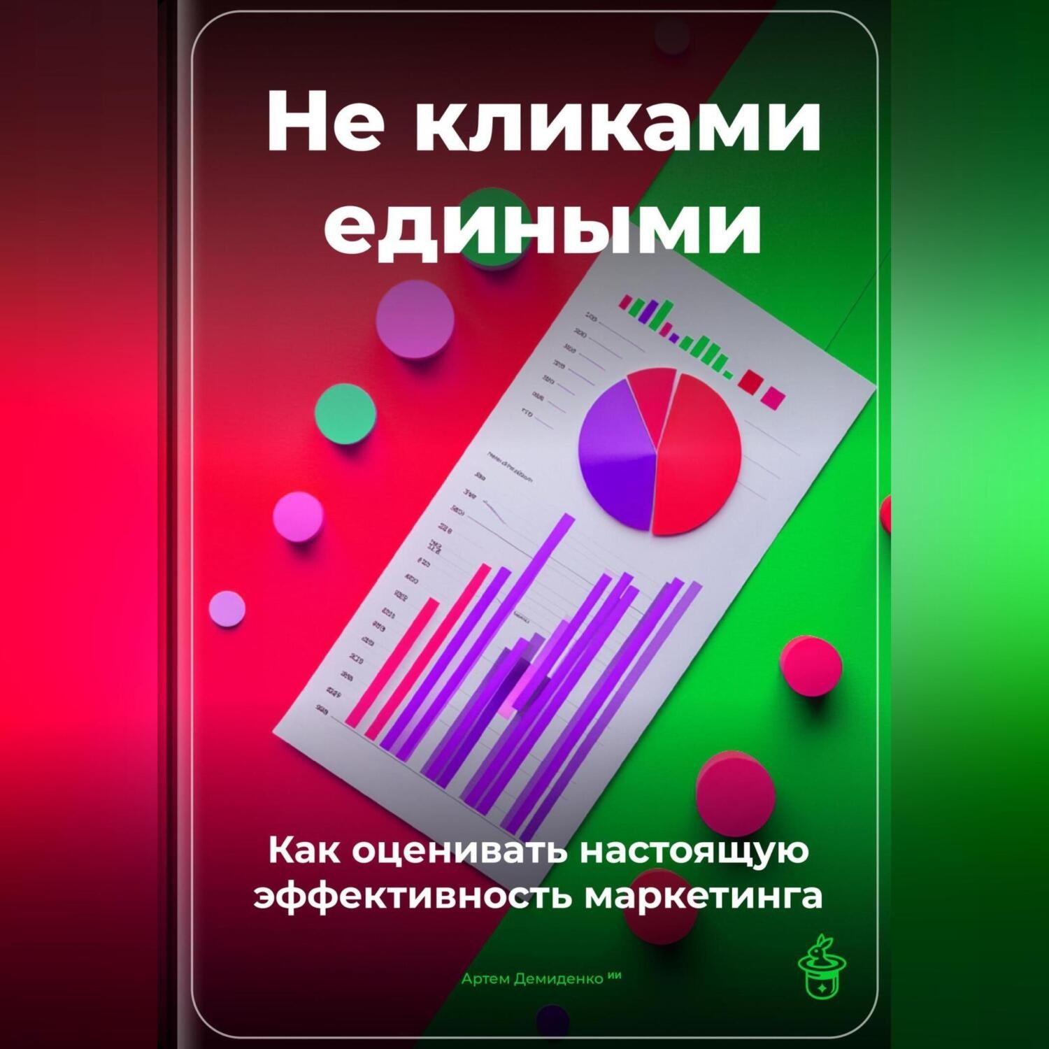 Обложка книги «Не кликами едиными: Как оценивать настоящую эффективность маркетинга»