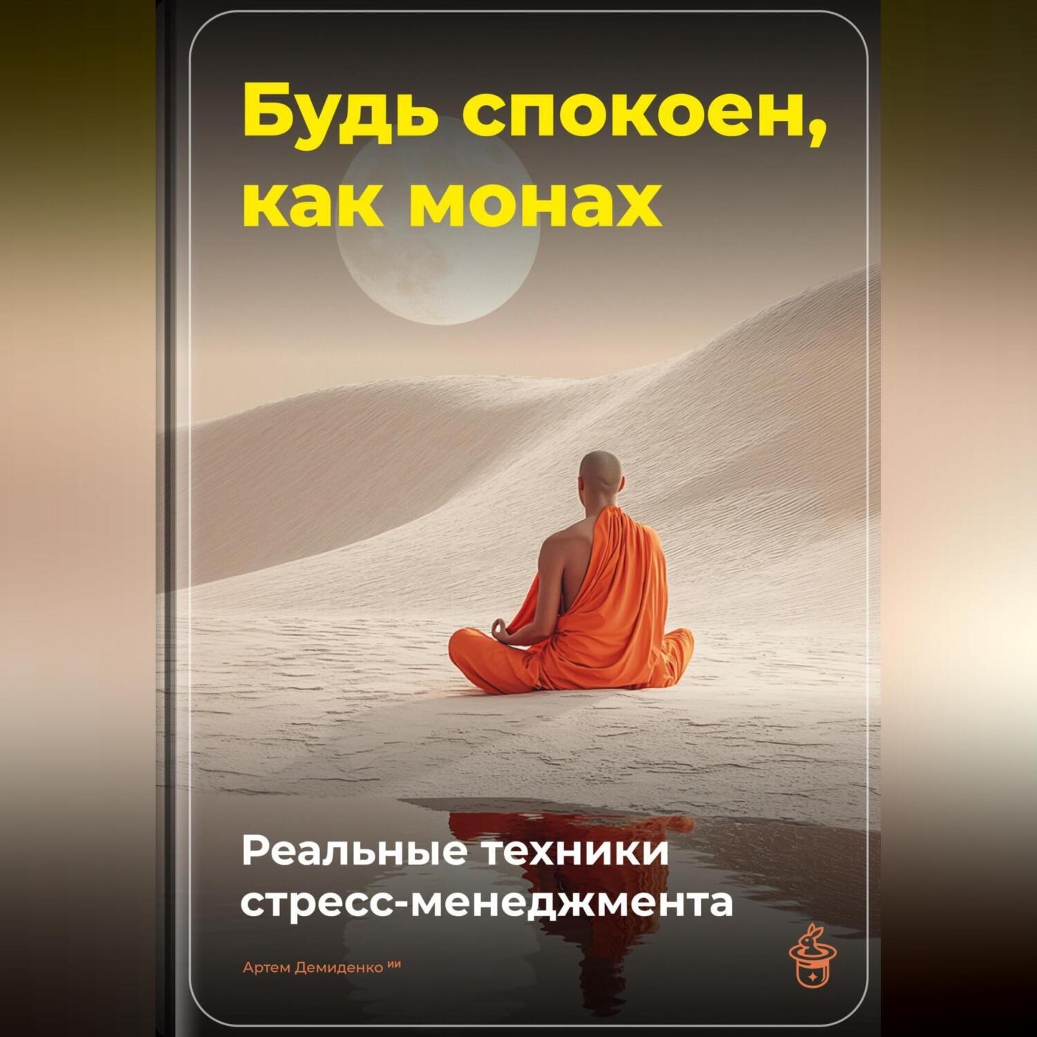 Обложка книги «Будь спокоен, как монах: Реальные техники стресс-менеджмента»