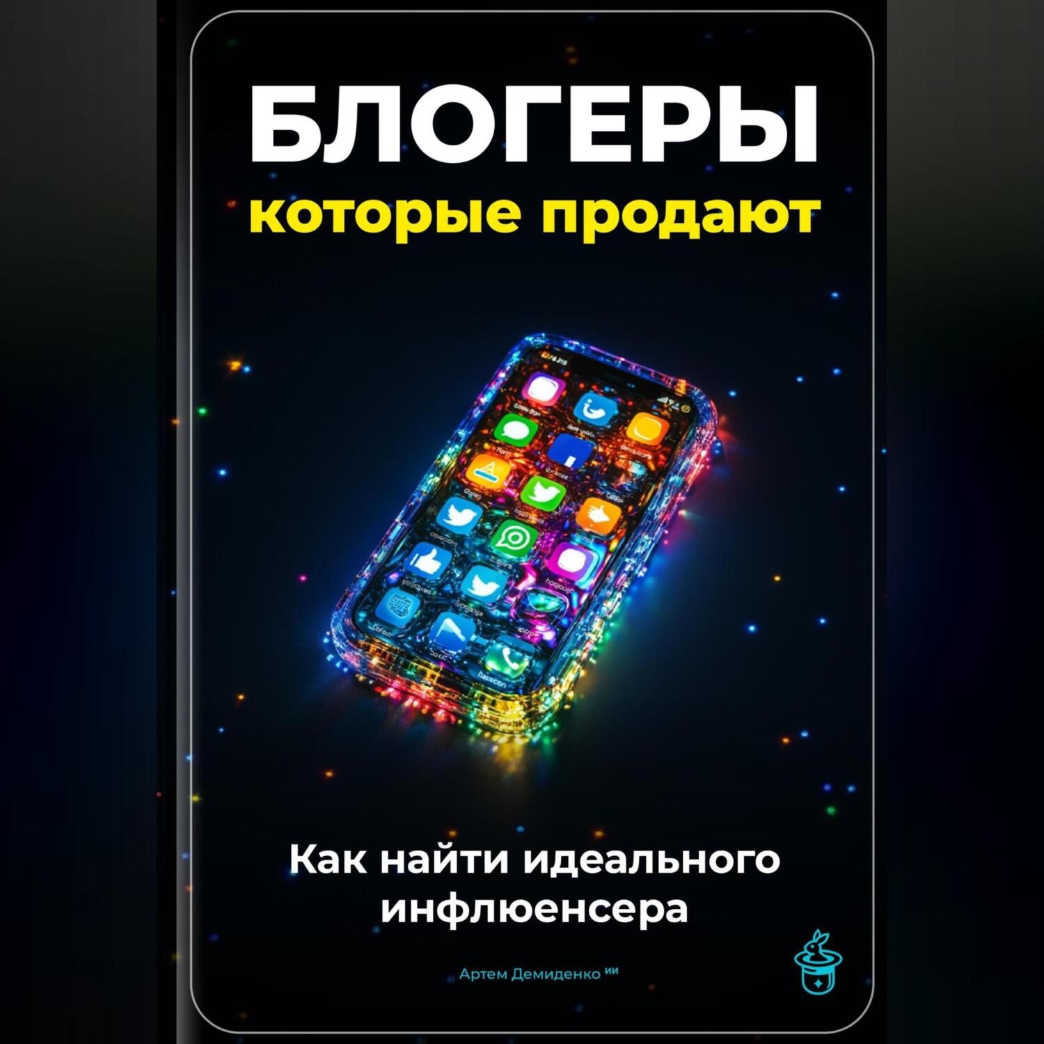 Обложка книги «Блогеры, которые продают: Как найти идеального инфлюенсера»