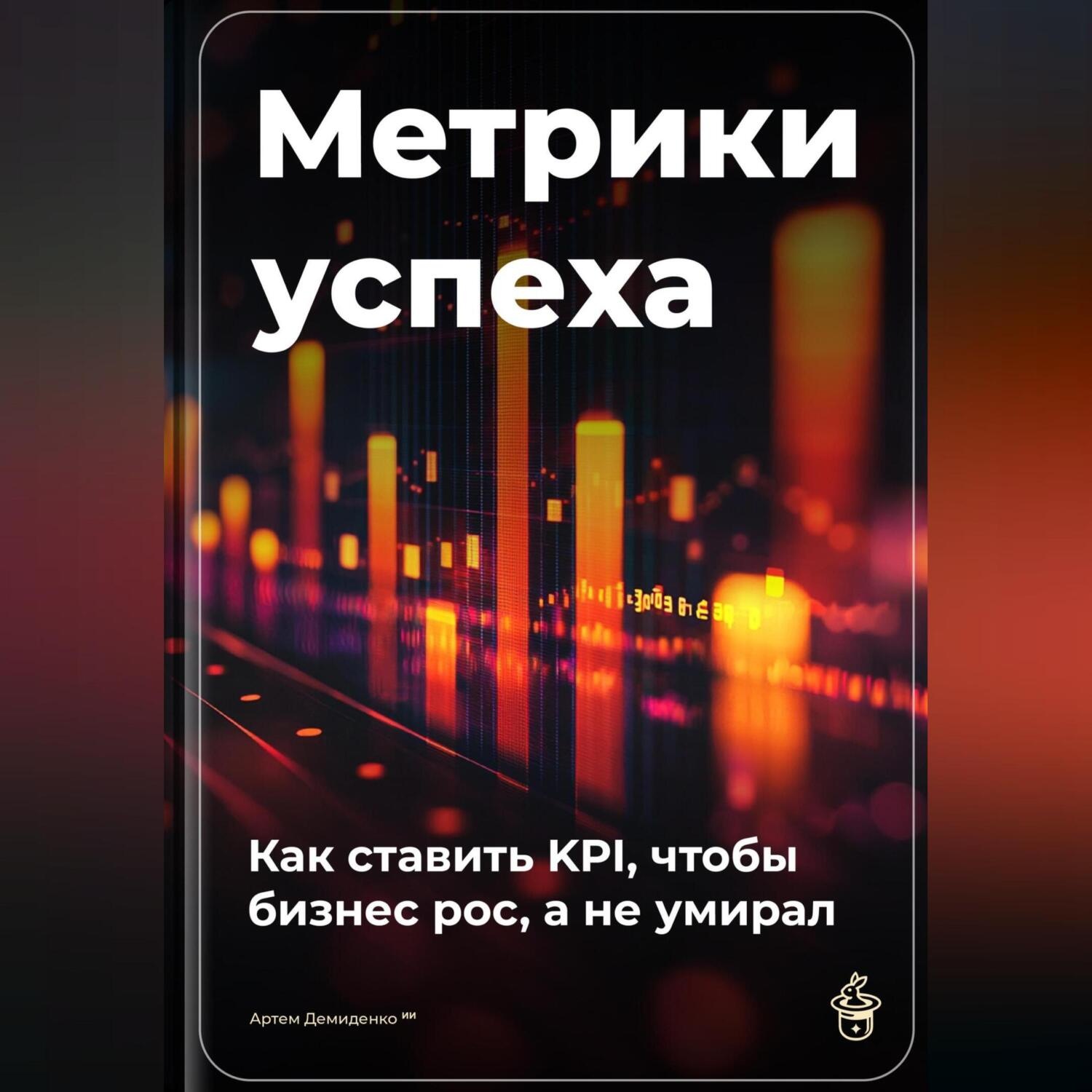 Обложка книги «Метрики успеха: Как ставить KPI, чтобы бизнес рос, а не умирал»