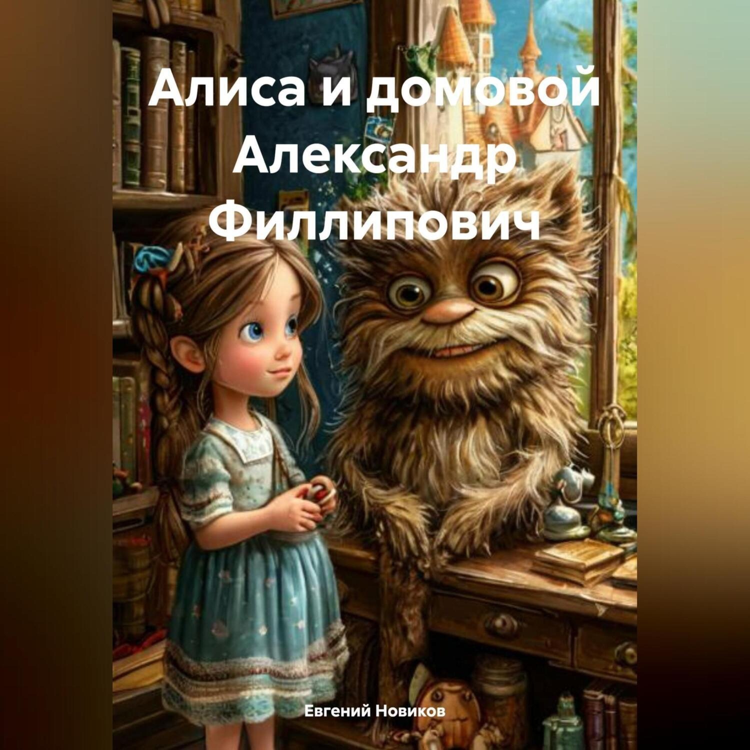 Обложка книги «Алиса и домовой Александр Филлипович»