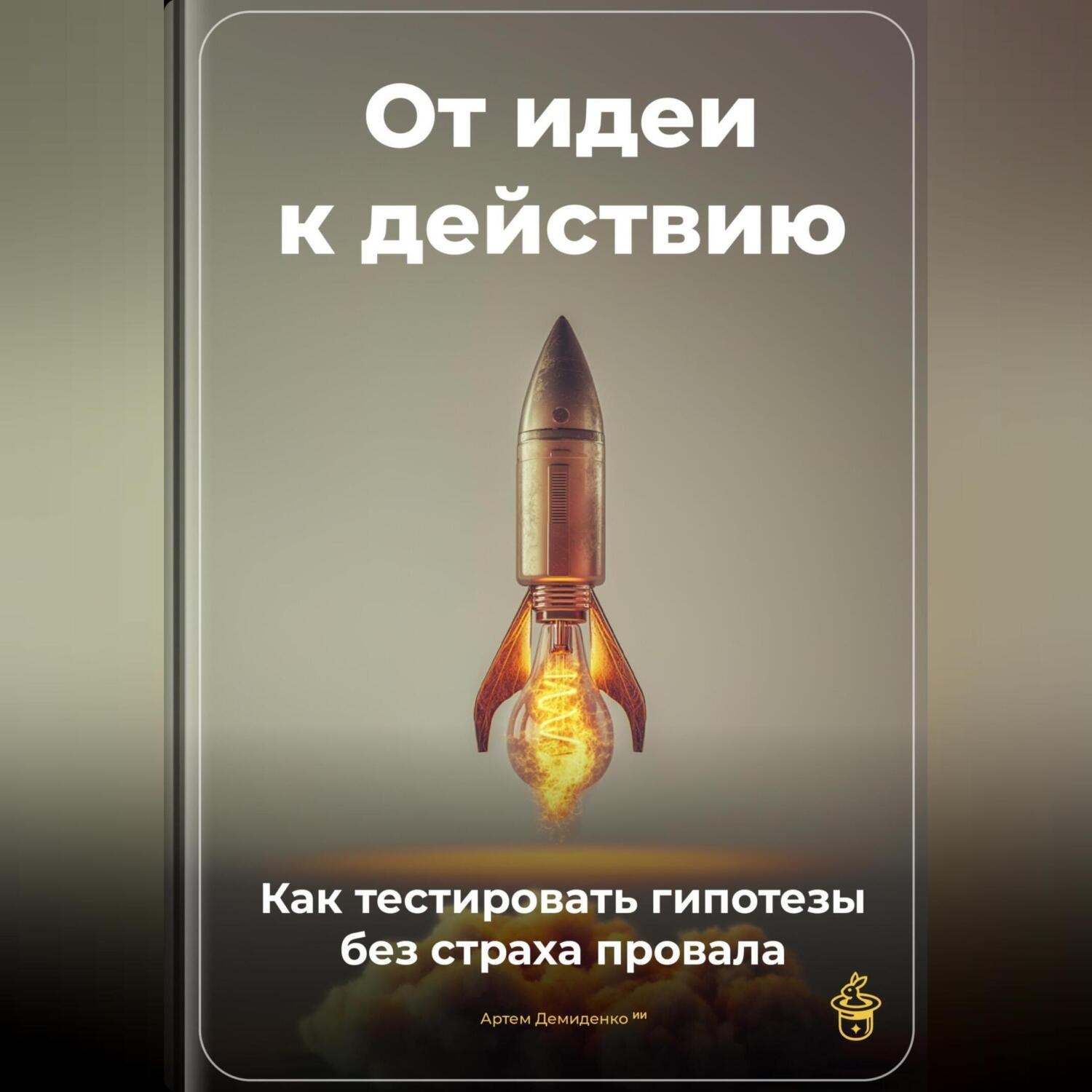 Обложка книги «От идеи к действию: Как тестировать гипотезы без страха провала»