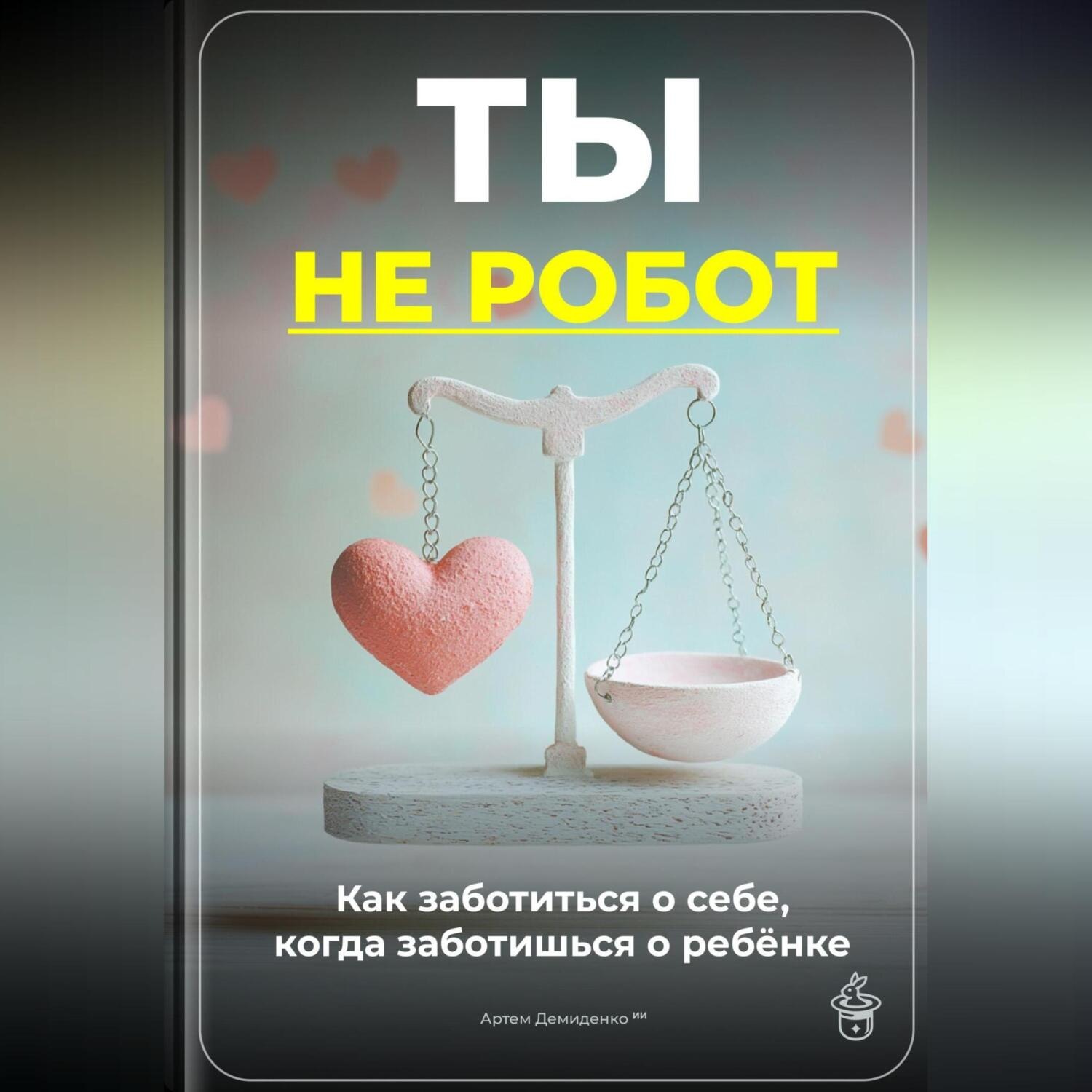 Обложка книги «Ты не робот: Как заботиться о себе, когда заботишься о ребёнке»