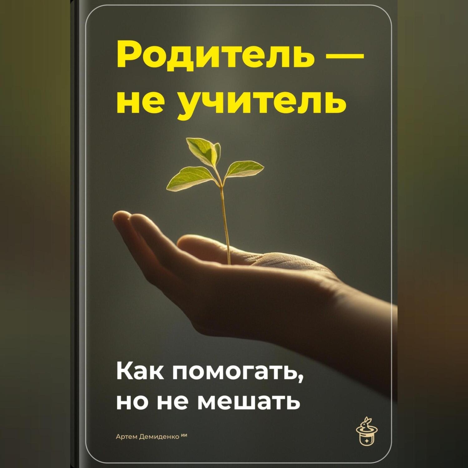 Обложка книги «Родитель – не учитель: Как помогать, но не мешать»