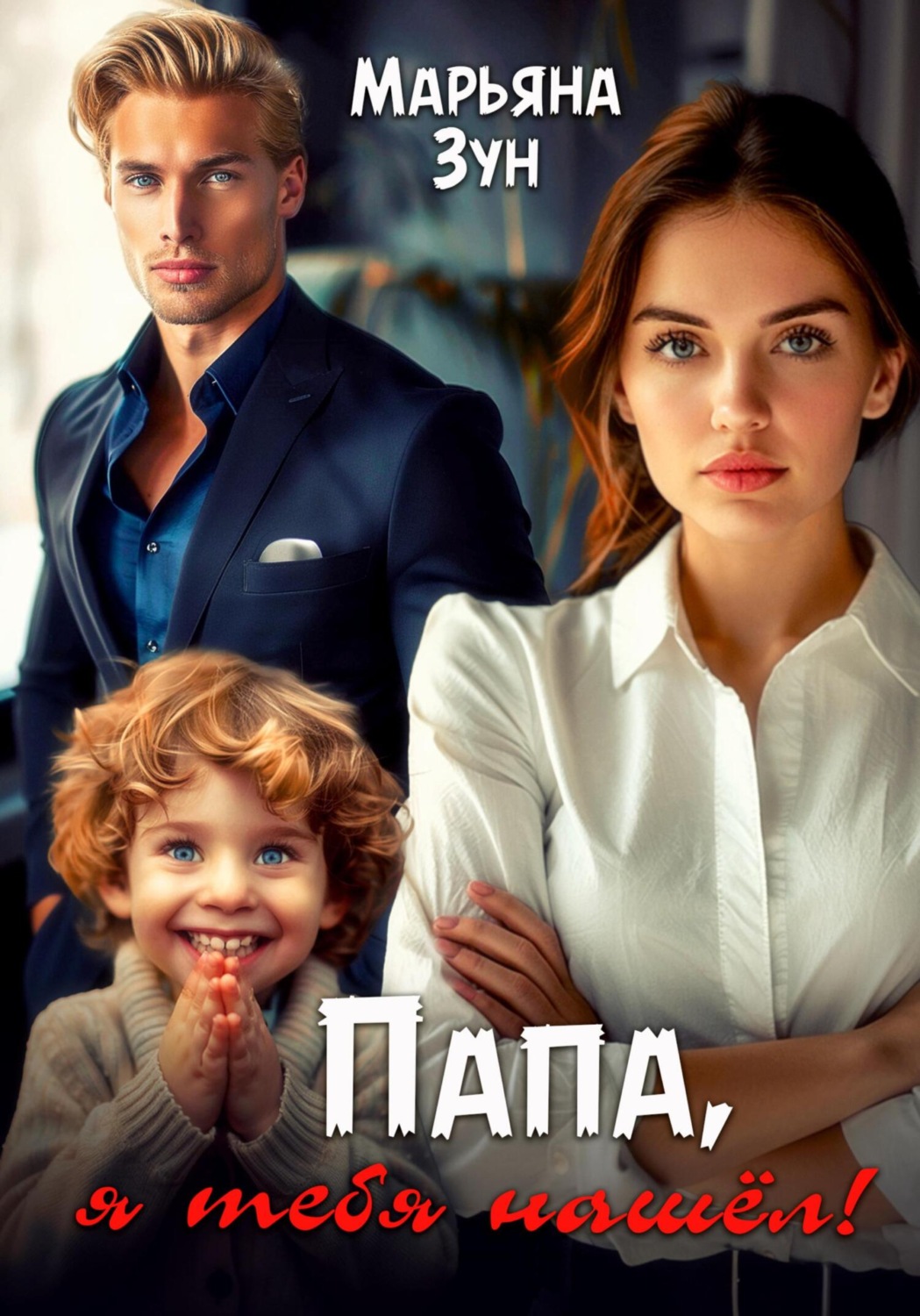 Обложка книги «Папа, я тебя нашёл!»