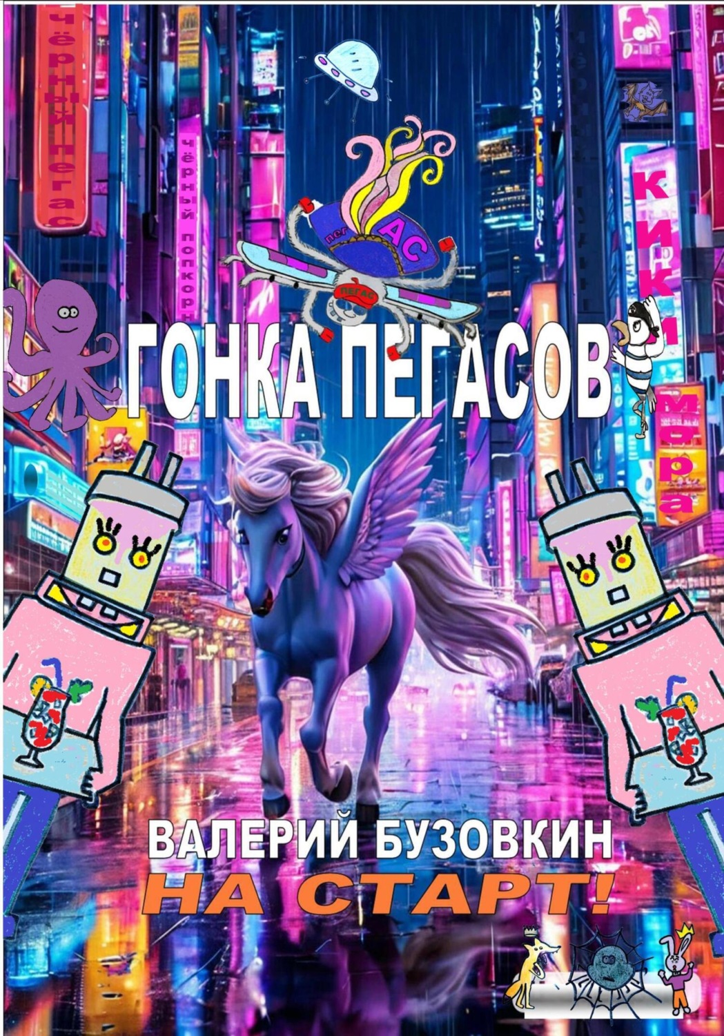 Обложка книги «Гонка Пегасов»