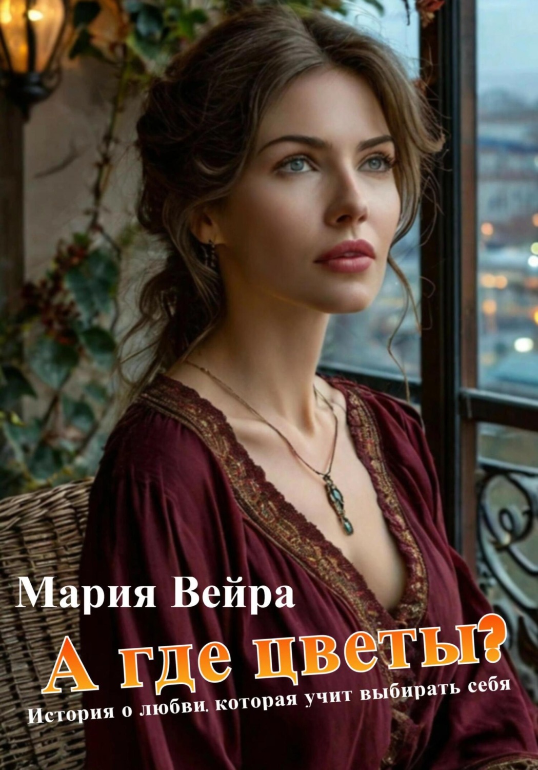 Обложка книги «А где цветы? История, которая учит выбирать себя»